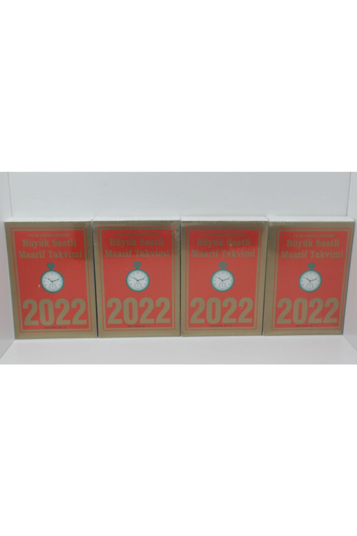 saatli maarif 2022 Yılı Büyük Boy Takvimi 11.5x16cm Büyük (4adet)