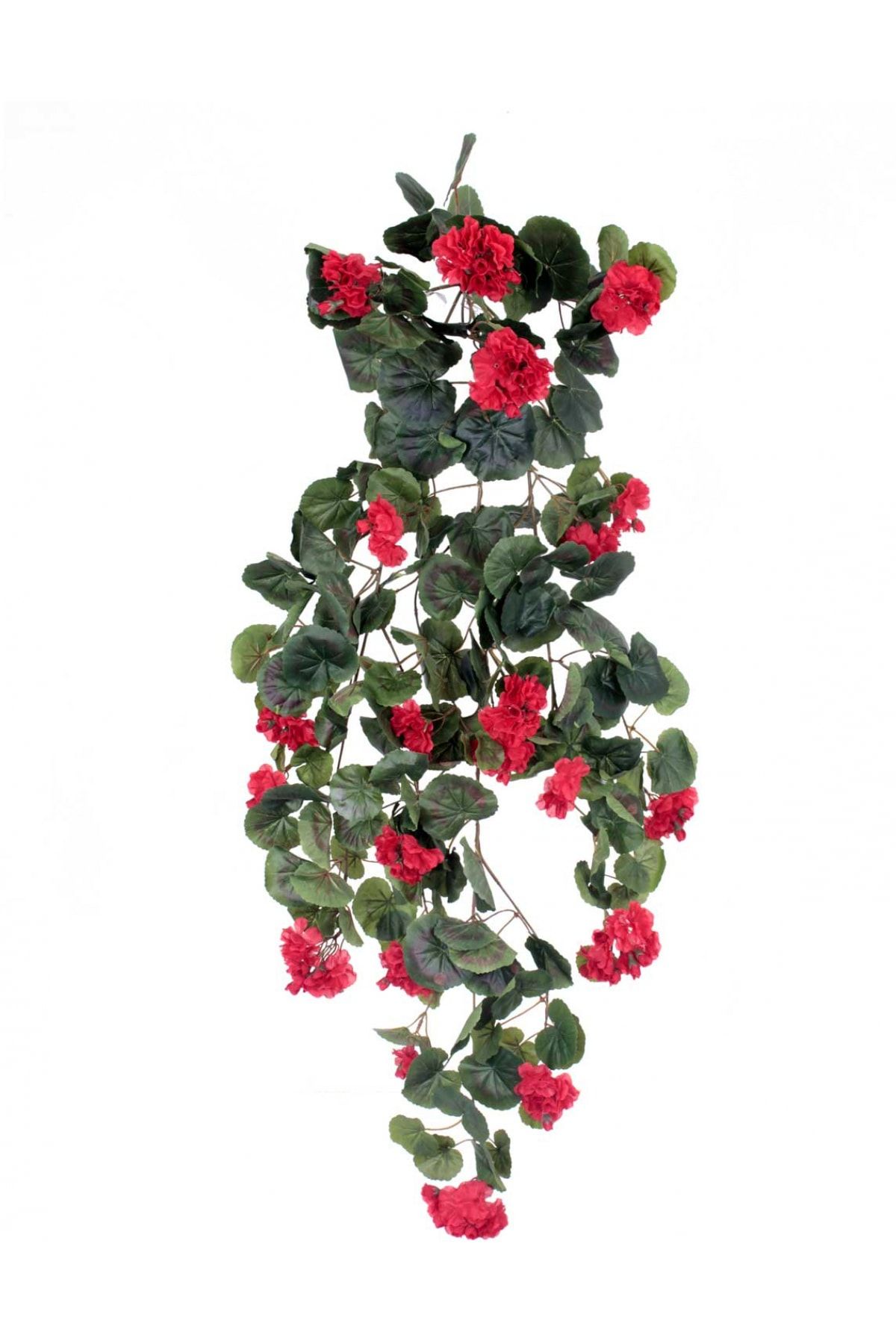 Euro Flora Yapay Çiçek Kırmızı Sardunya 100 Cm.