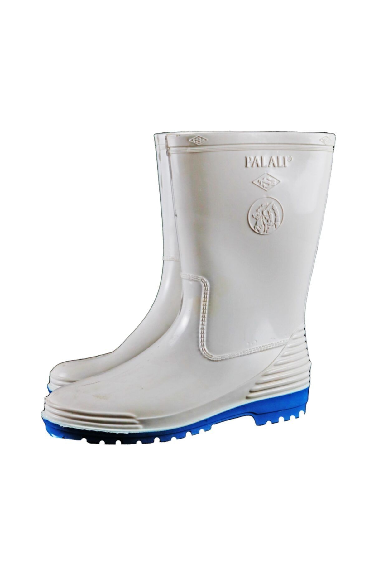 PALALI No:42 Pvc Beyaz Uzun Gıda Çizmesi