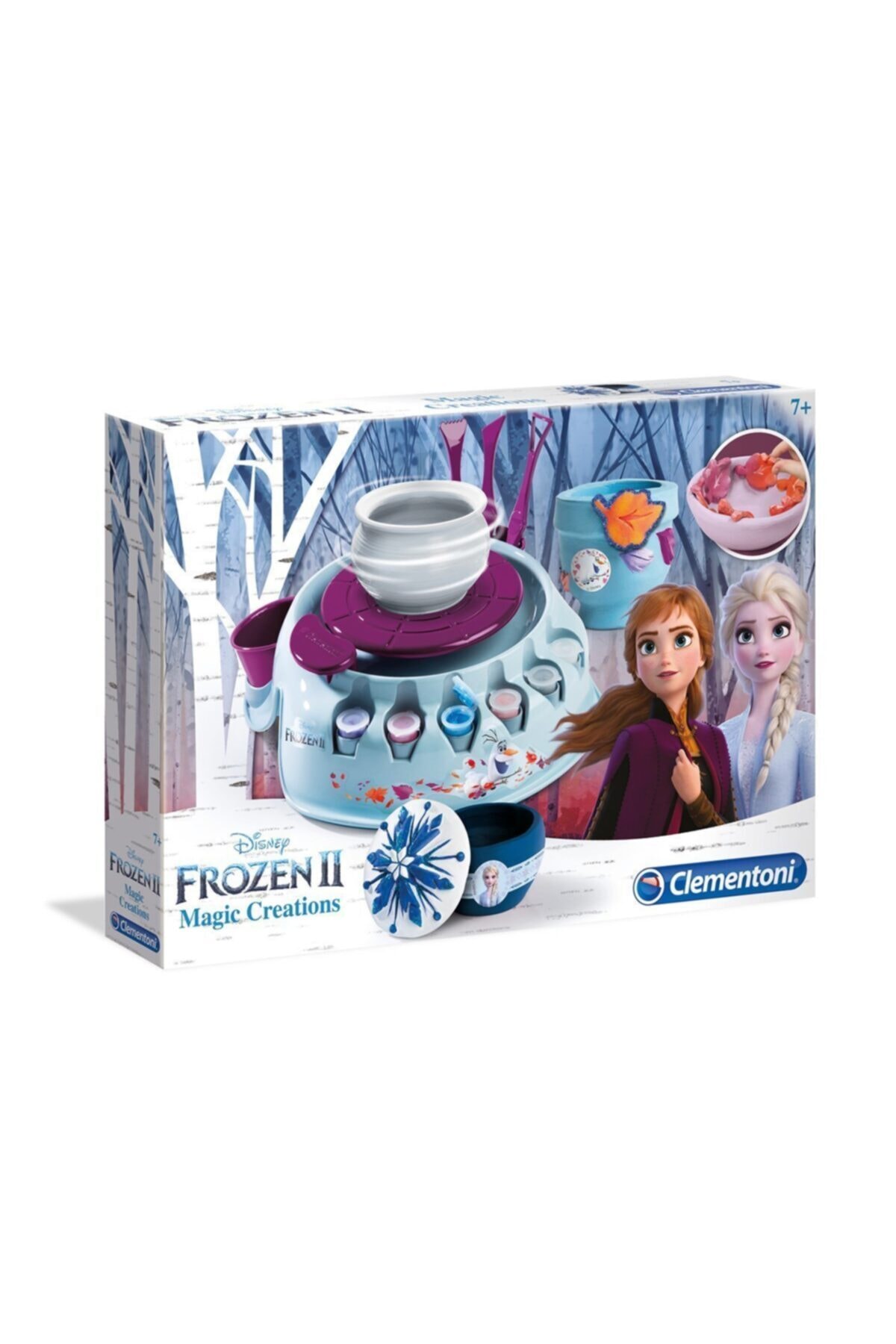 CLEMENTONI 18519 Frozen 2 Çömlek Atölyesi 7 Yaş