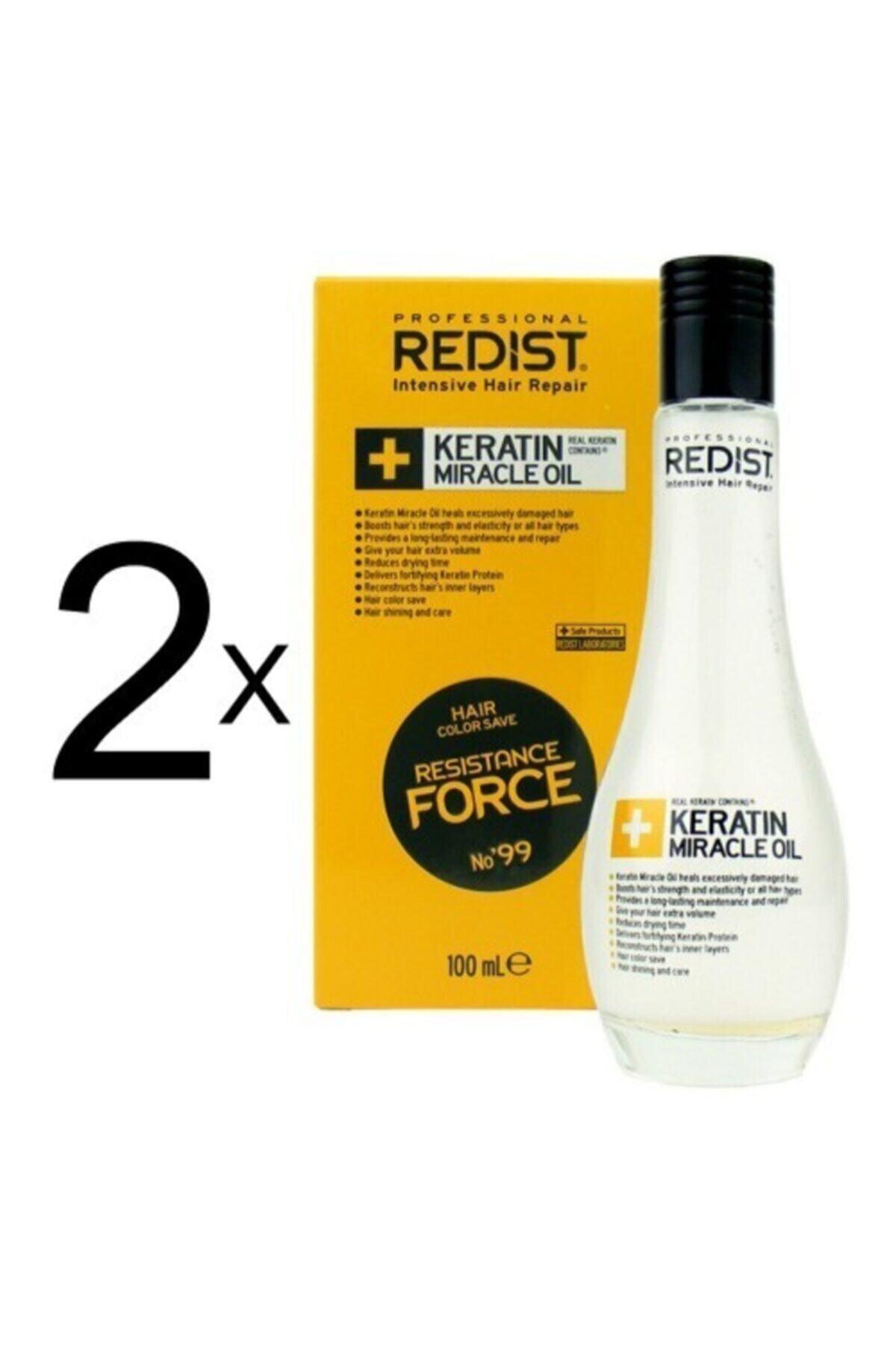 Redist 2x100ml. Keratin Complex Saç Bakım Yağı