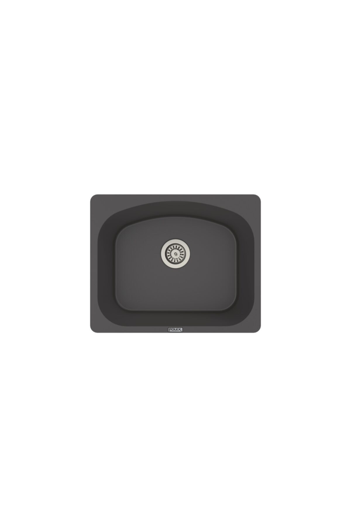 POLEX Cristalüx Granit Eviye Oulin Antrasit
