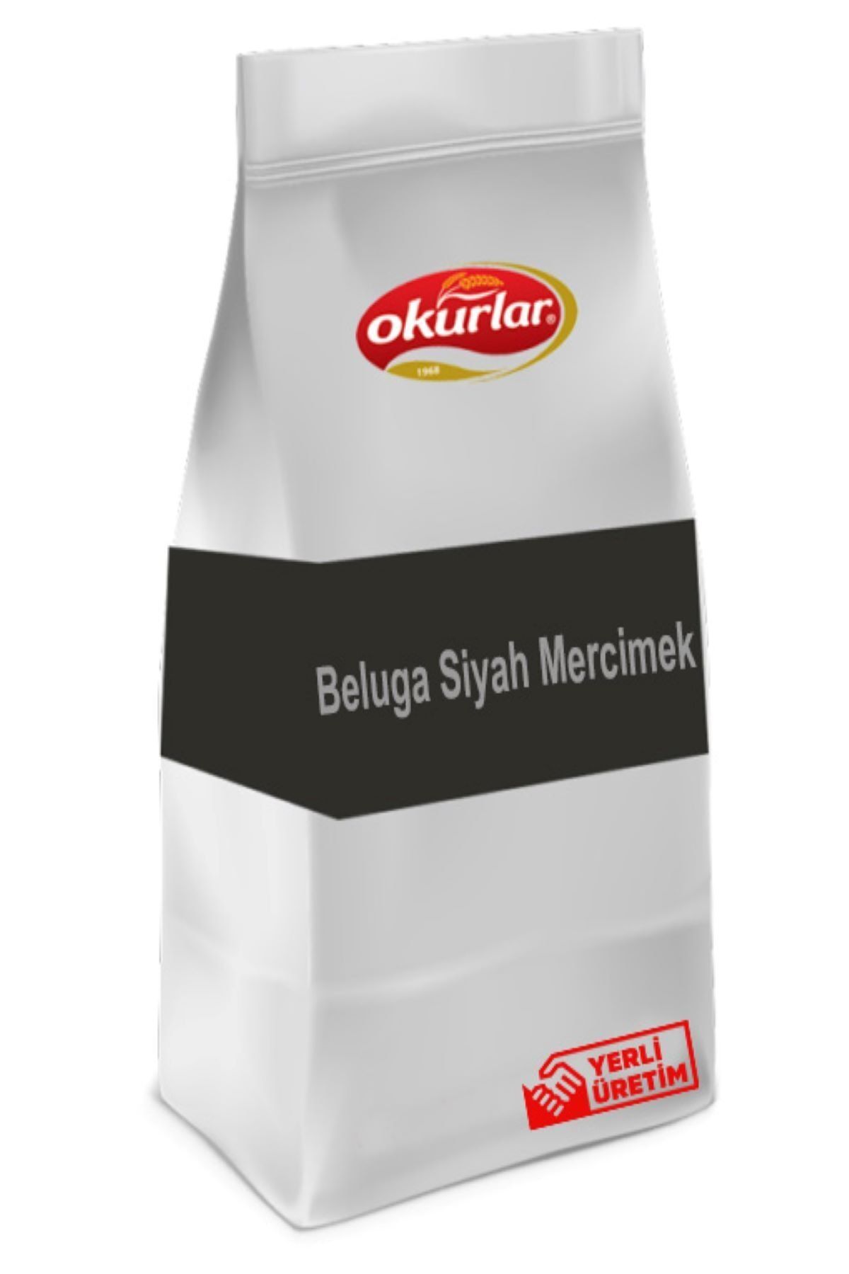 OKURLAR Yerli Beluga Siyah Mercimek 1 kg