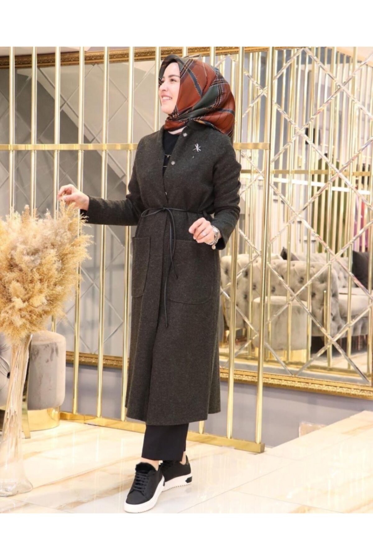 Armine Trend Hırka Kahve