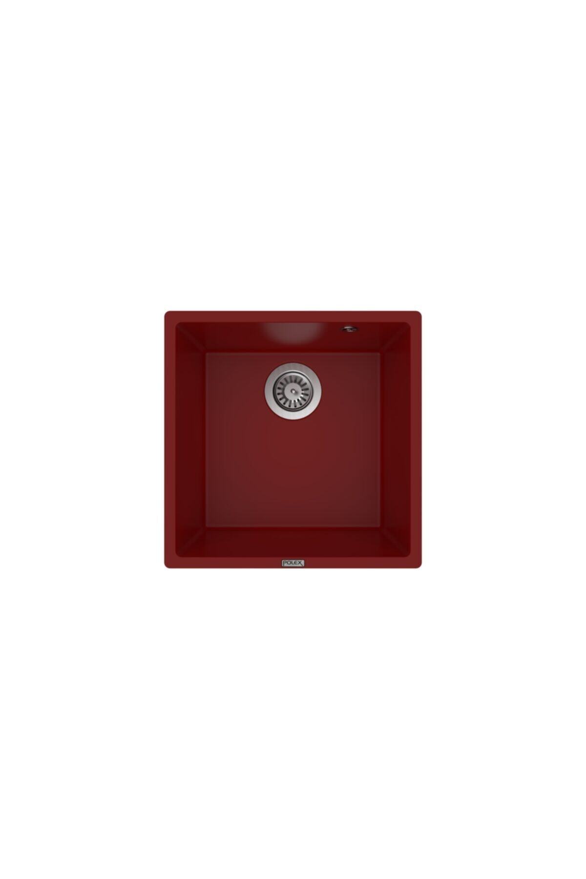 POLEX Cristalüx Granit Eviye Px40 Bordo