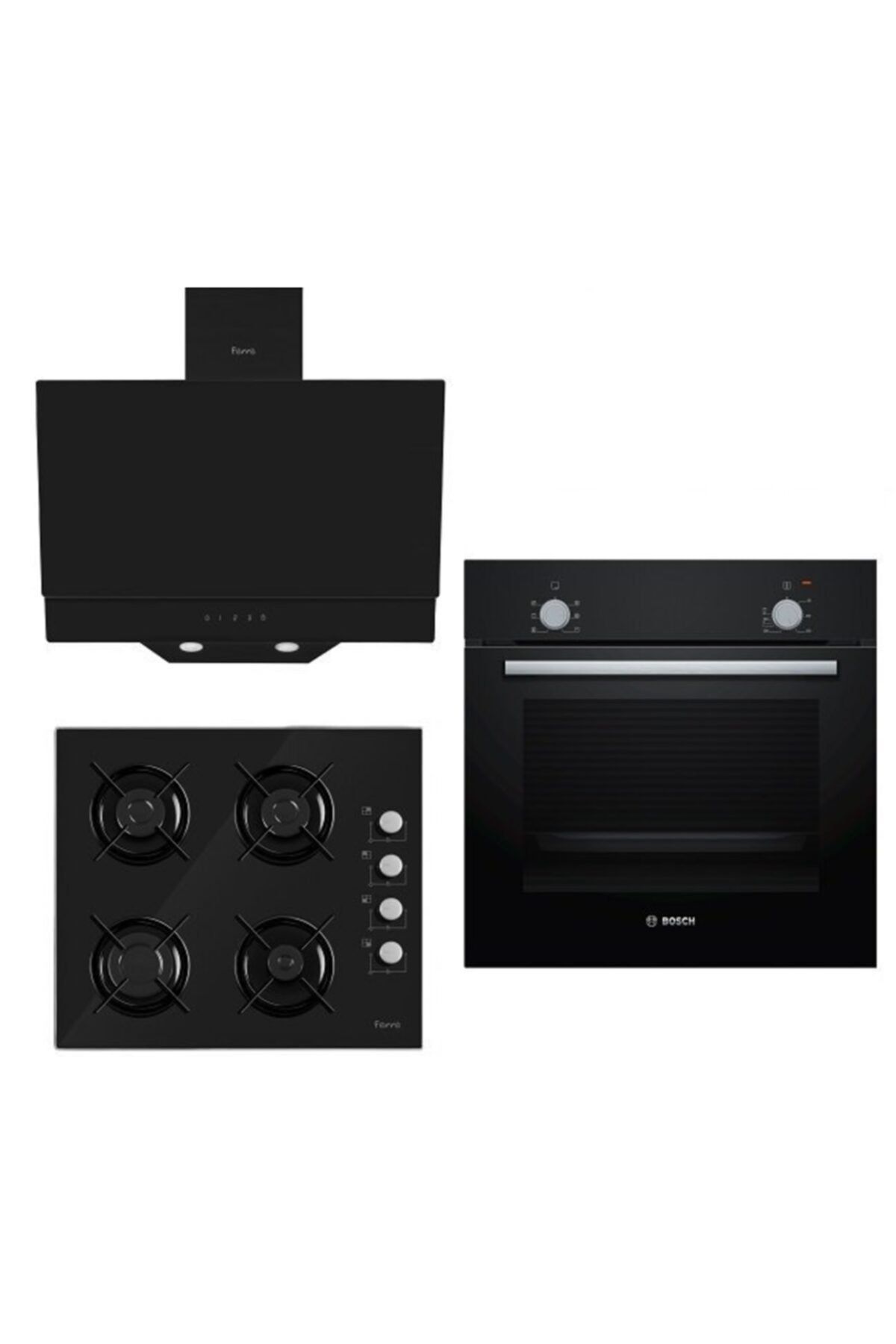 Bosch &ferre Forte Ankastre Set131 (Hbf010ba1t+s 2140+fr D016)