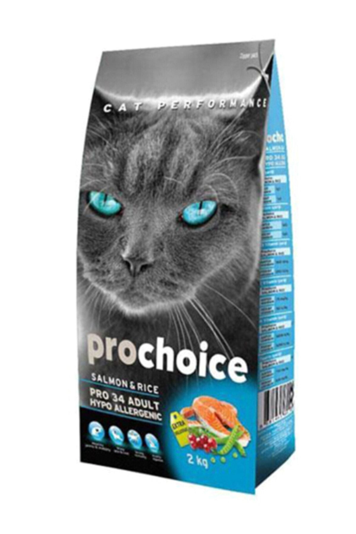 ProChoice Pro Choice Pro 34 Somon Ve Pirinçli Yetişkin Kedi Maması 15kg