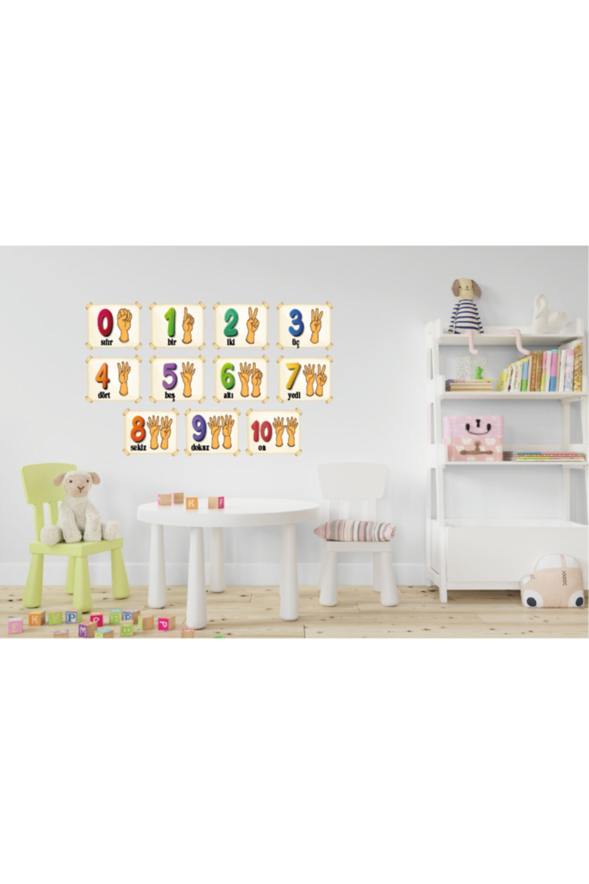 Atalya Reklam Sayıları Öğreniyorum 50x80 cm