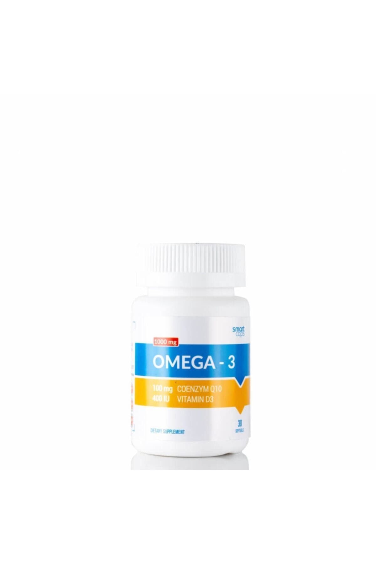 Smartcaps Omega 3 Vitamin D3 Q10 30 Softgel Ssu19