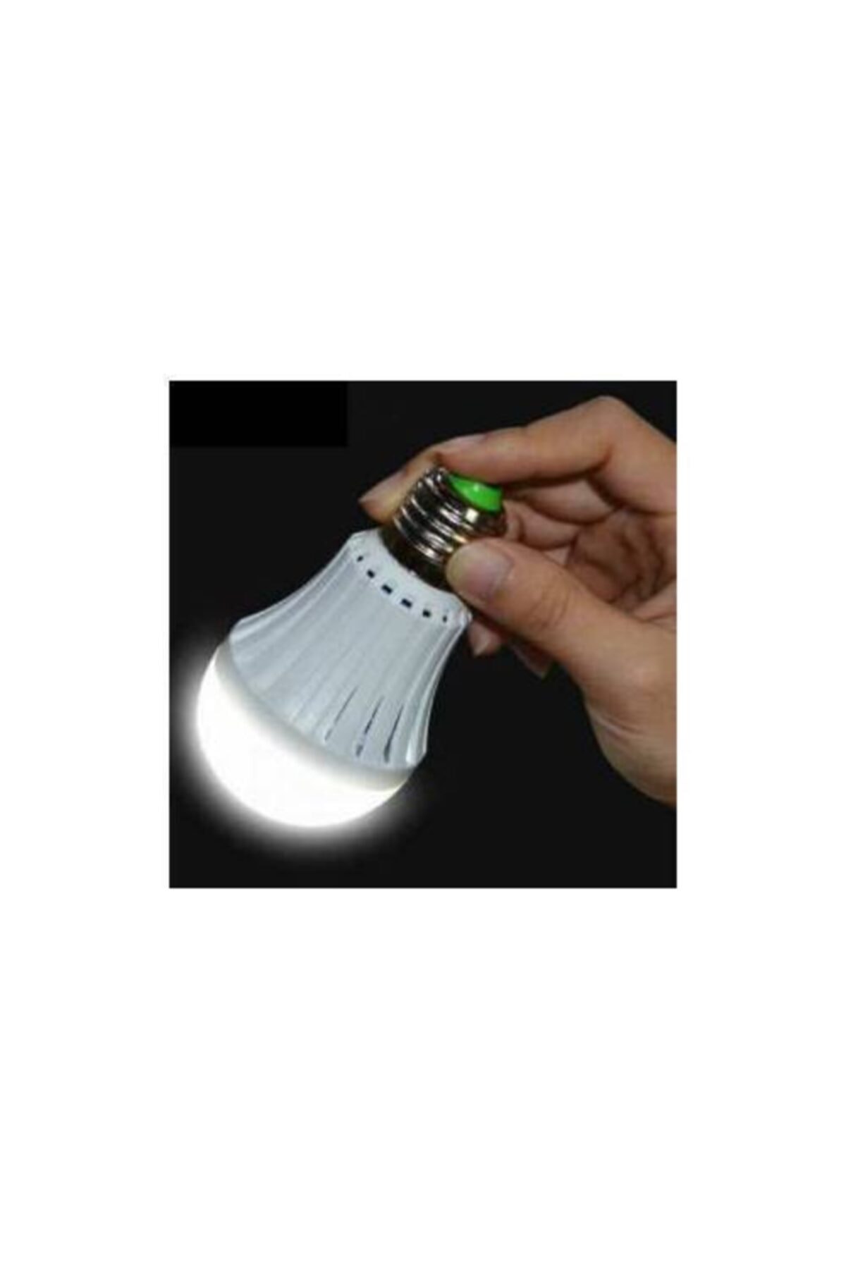 GÜÇLÜ 15 W Almina Şarjlı Led Ampul % 80 Enerji Tasarrufu E27