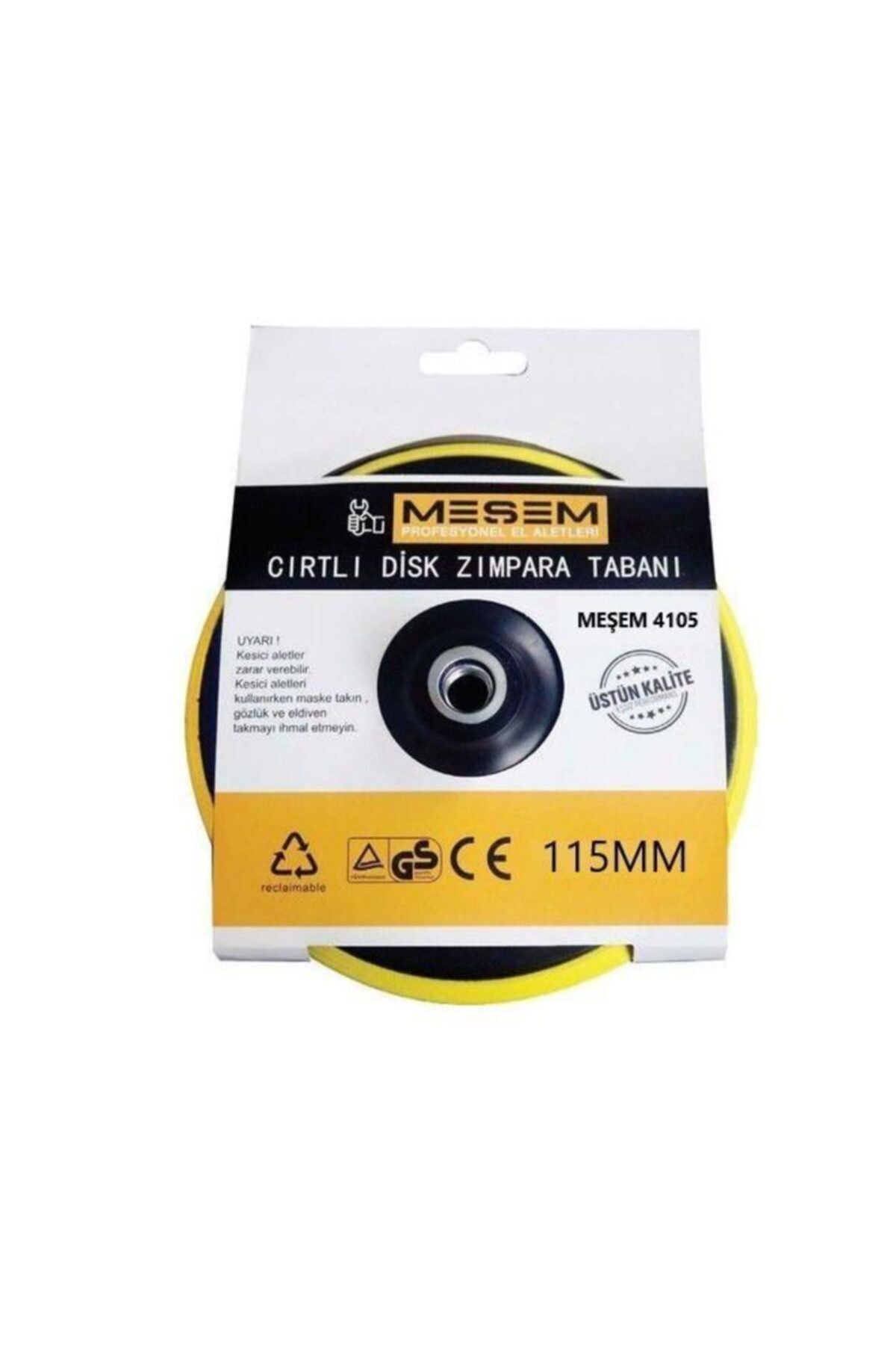 Meşem 115 Mm. Çırtlı Zımpara Disk
