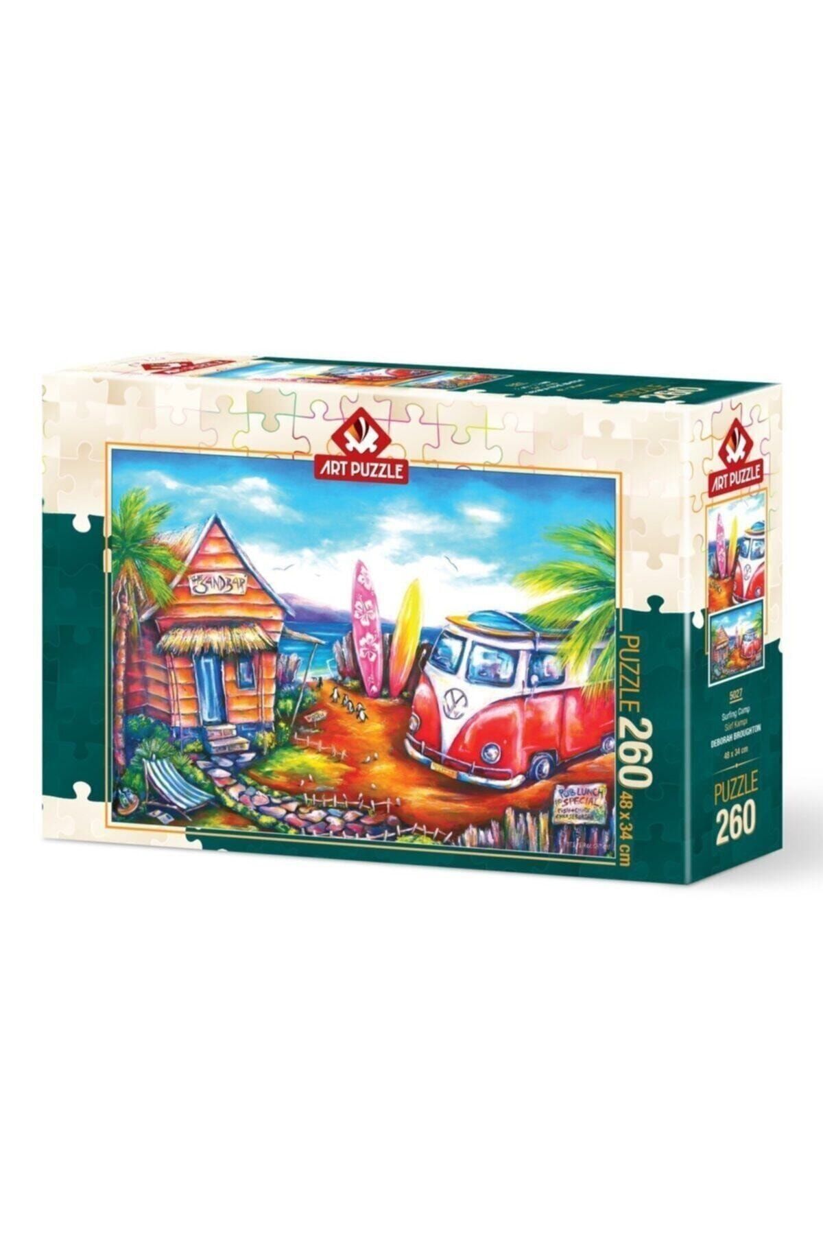 Art Puzzle Sörf Kampı 260 Parça Puzzle