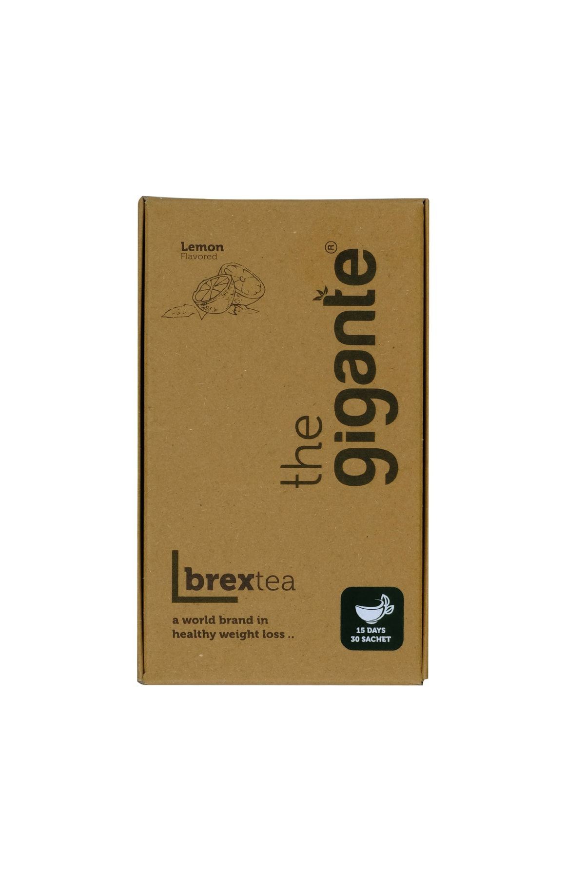 The Gigante Brextea Hızlı Yağ Yakıcı  Kilo Verimini Sağlayan Detoks Çayı 30 Sachet