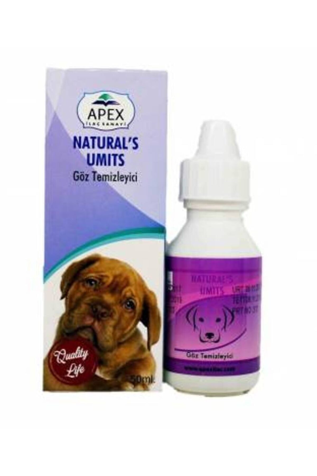 Apex Köpek Göz Temizleyici - Naturals Umits
