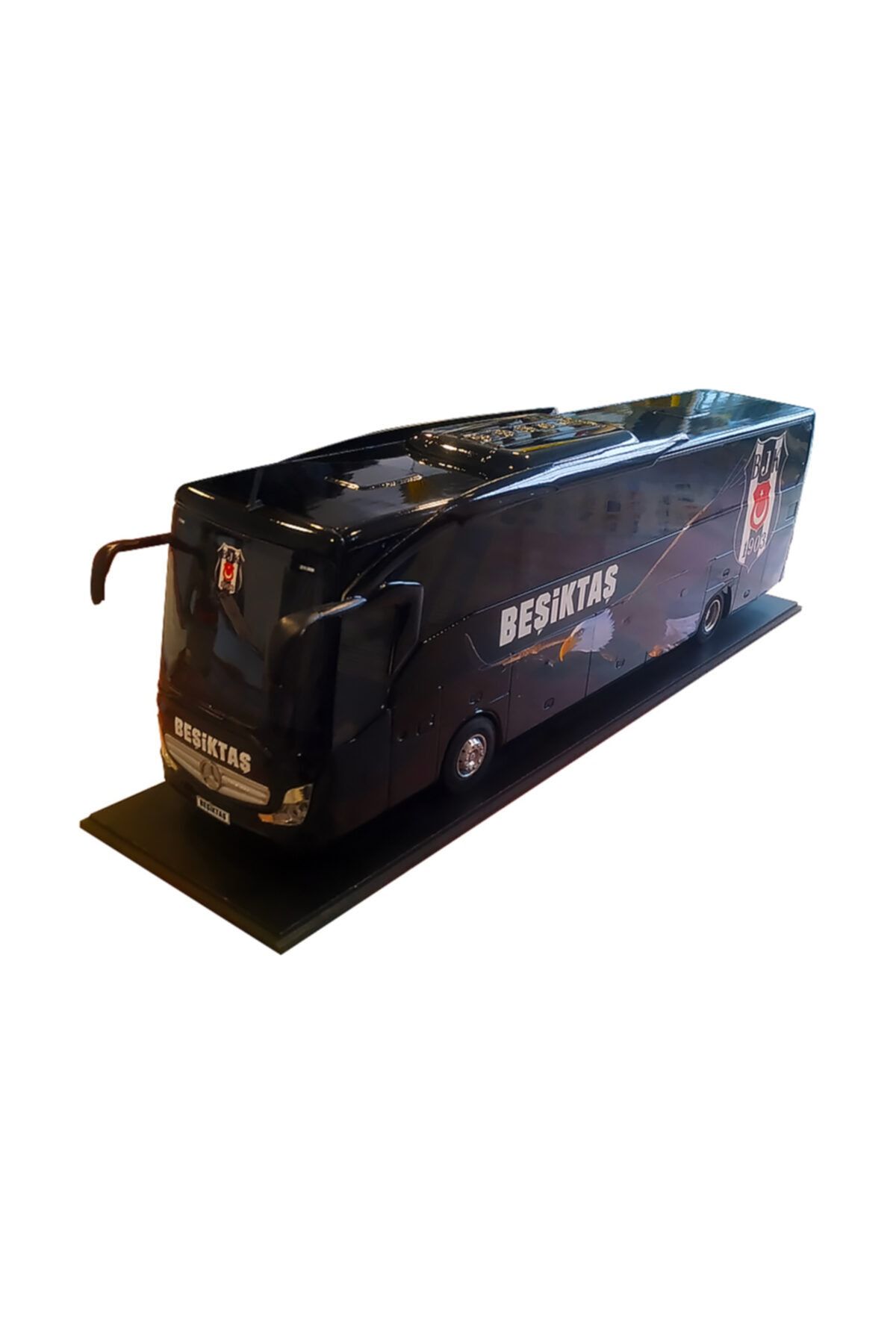 mrz Maket Boy:60-yükseklik:18 Cm (1:22 Ölçü) Mercedes Takım Otobüsü (beşiktaş)