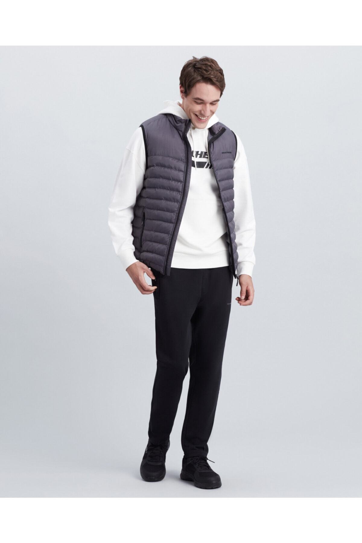 SKECHERS Erkek Gri Yelek