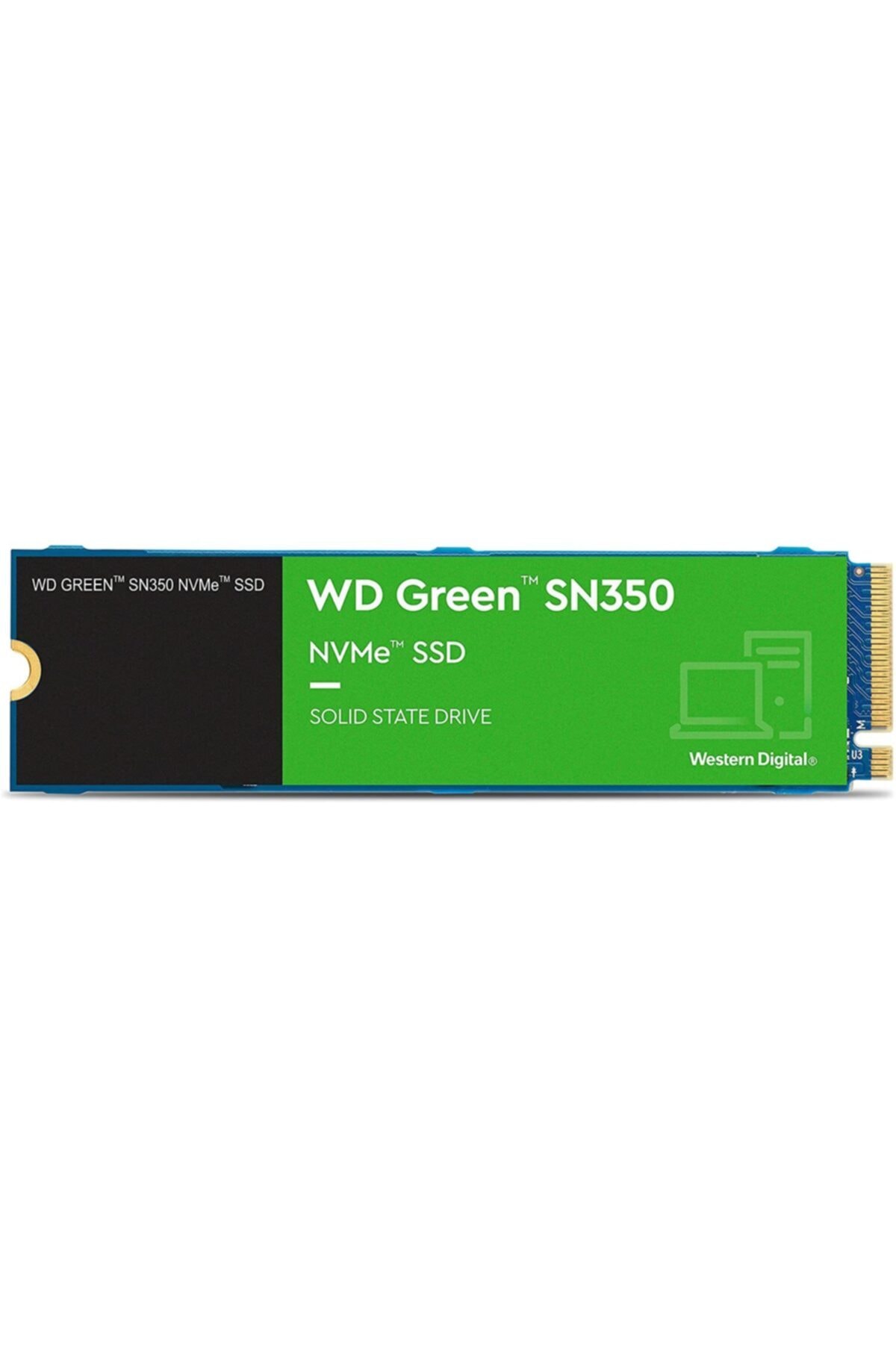 WESTERN DIGITAL Wd 960gb Green Sn350 Wds960g2g0c 2400-1900 Mb-s M.2 Nvme Ssd Harddisk