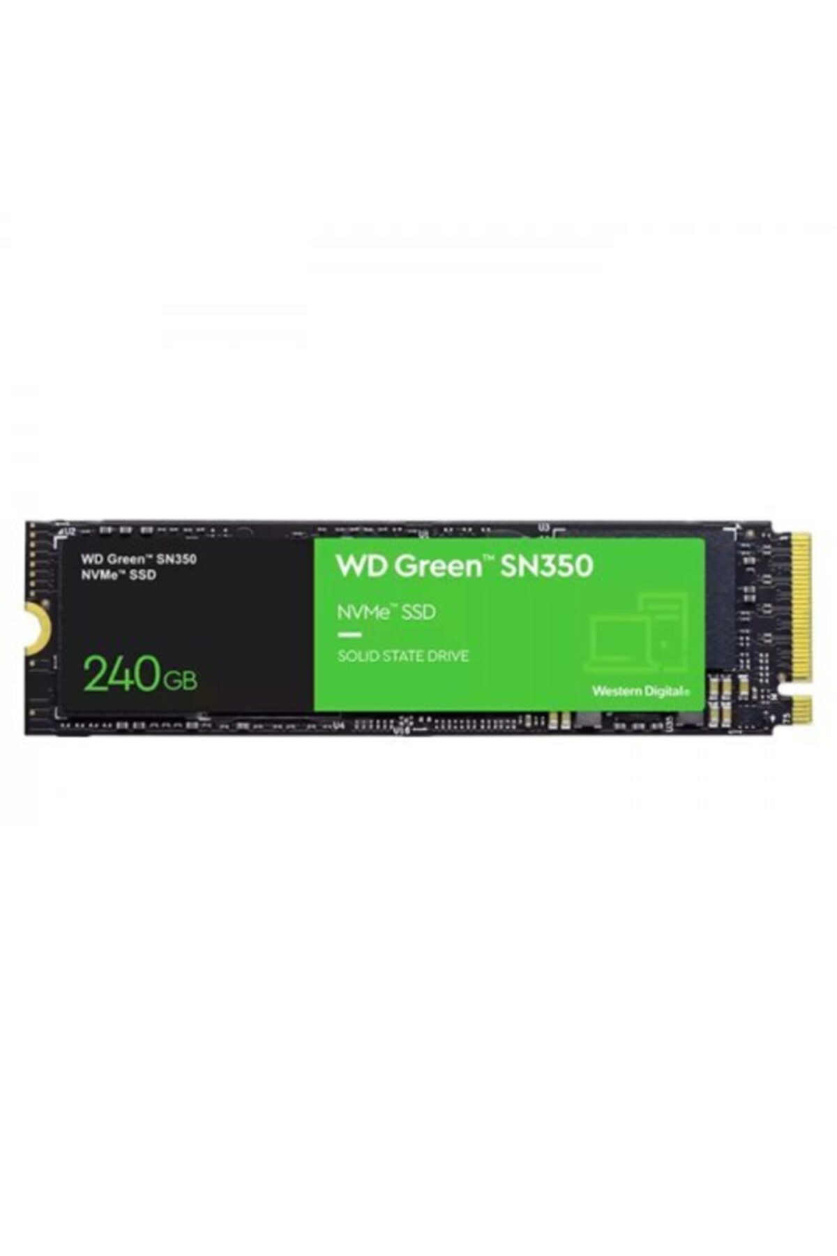 WESTERN DIGITAL Wd 240gb Green Sn350 Wds240g2g0c 2400-900mb-s Pcıe Nvme M2 Ssd Harddisk