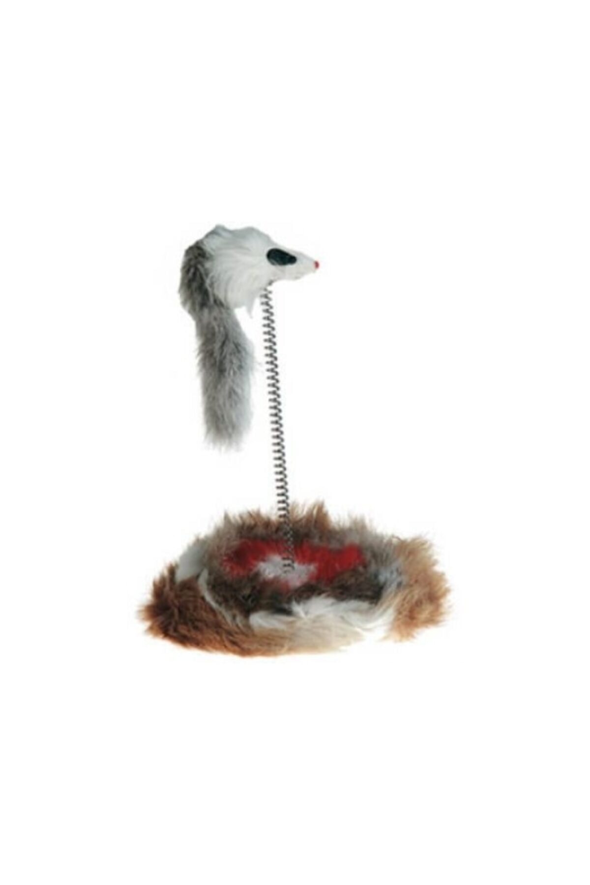 Flamingo Yaylı Fare Kedi Oyuncağı 14-26 Cm
