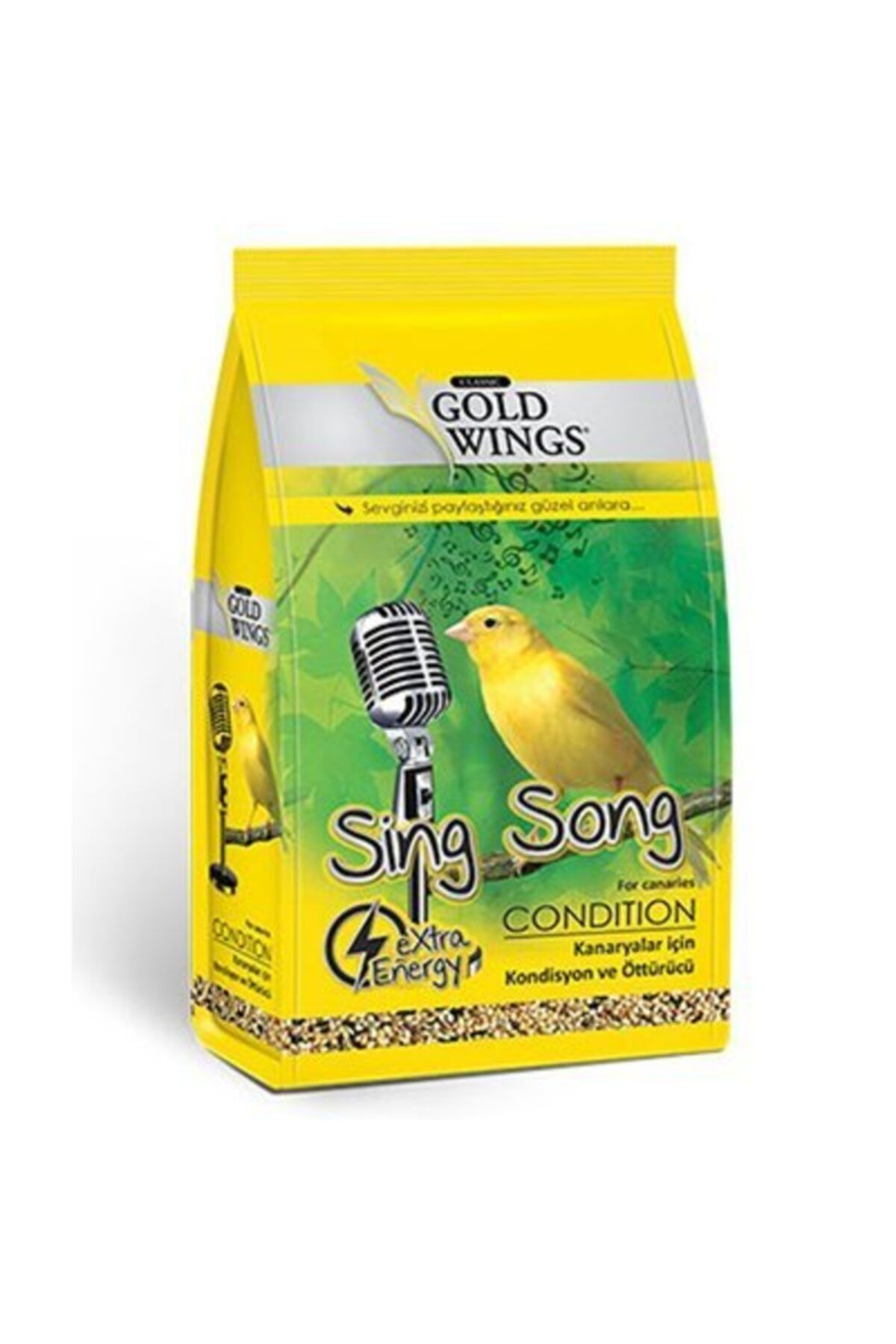 Gold Wings Classic Gold Wings Kondisyon Öttürücü Kanarya Kuşu Yemi 150 gr