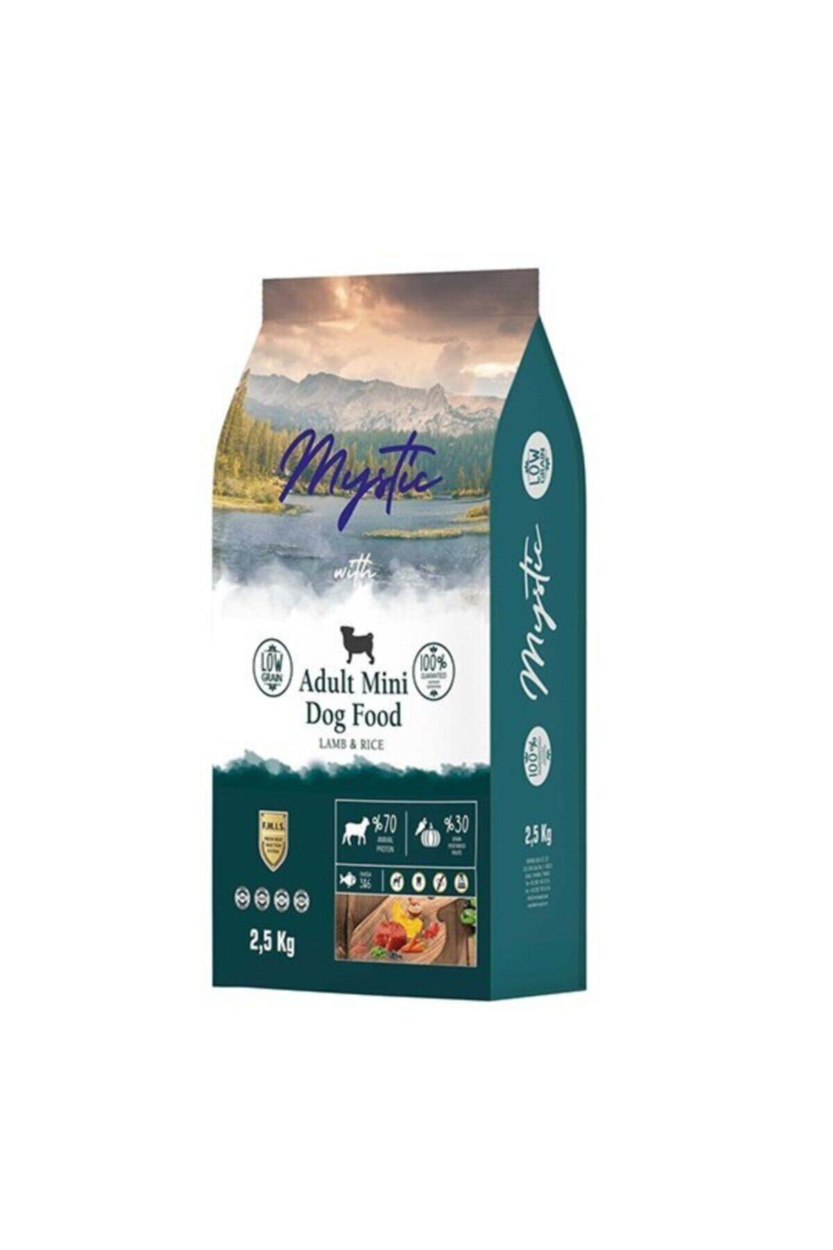 Mystic Düşük Tahıllı Mini Orta Irk Yetişkin Kuzulu Köpek Maması 2,5 kg
