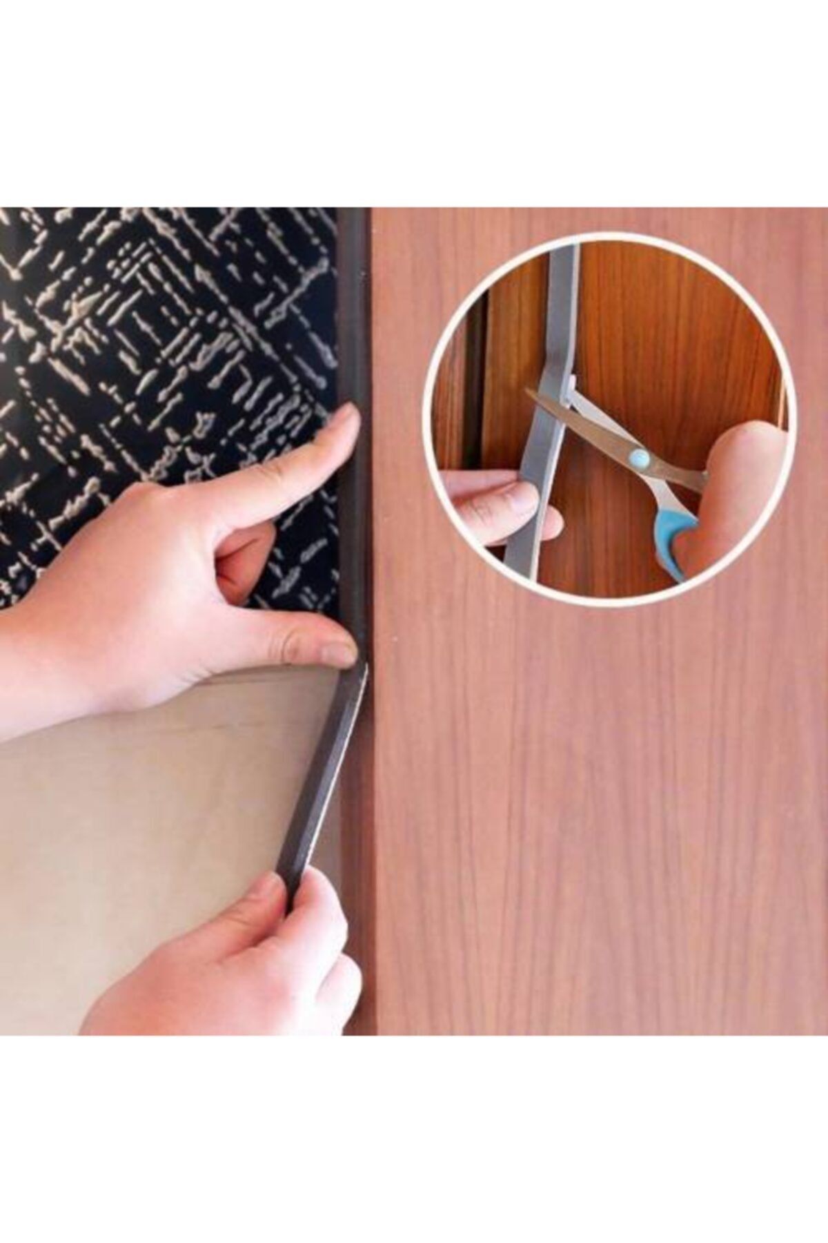 Onur kauçuk Kapı Pencere Yalıtım / Yapışkan Bantlı Sünger 3 Mm X 30 Mm 10 Metre)