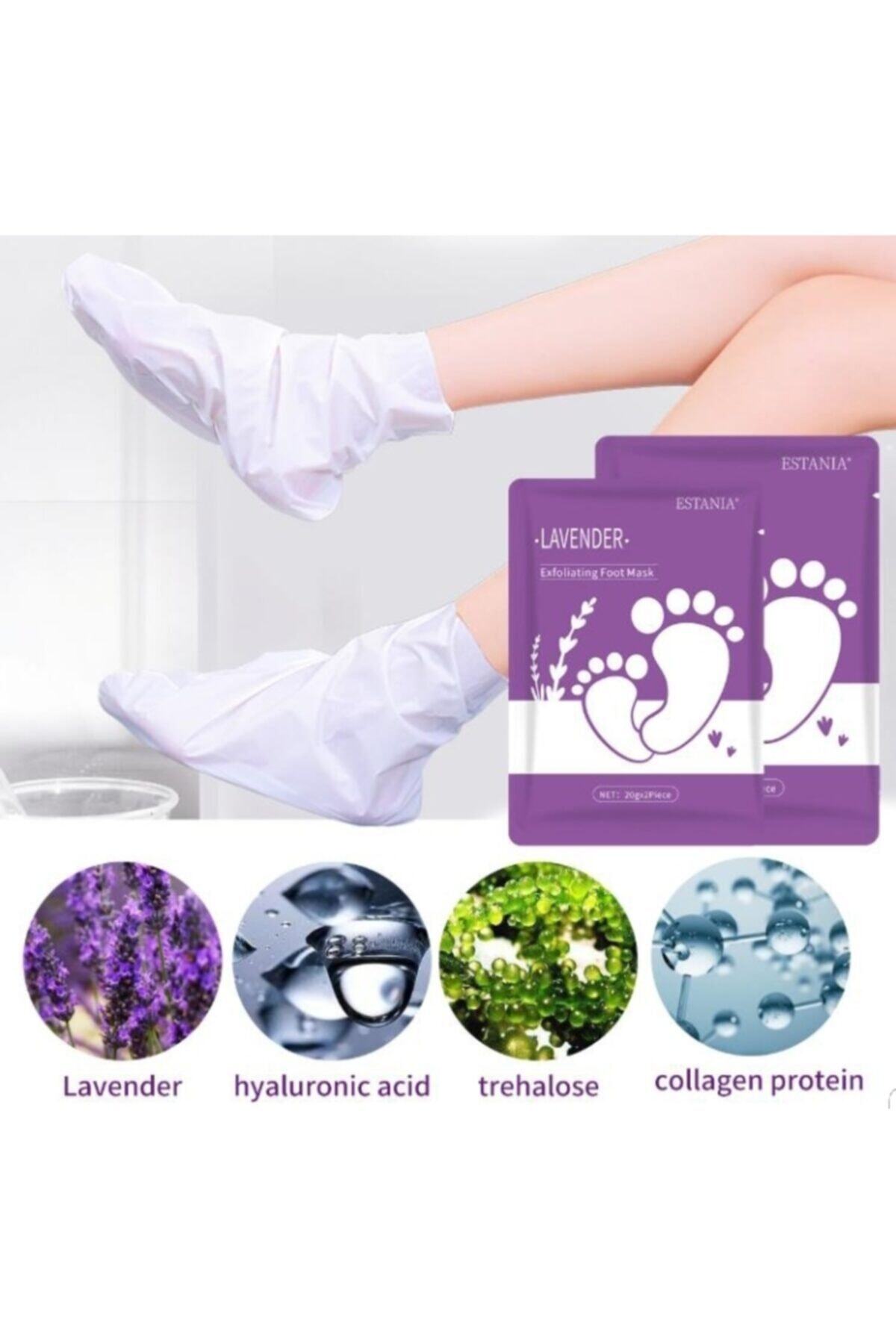 Mercee Ayak Maskesi-lavender Exfoliating Foot Mask