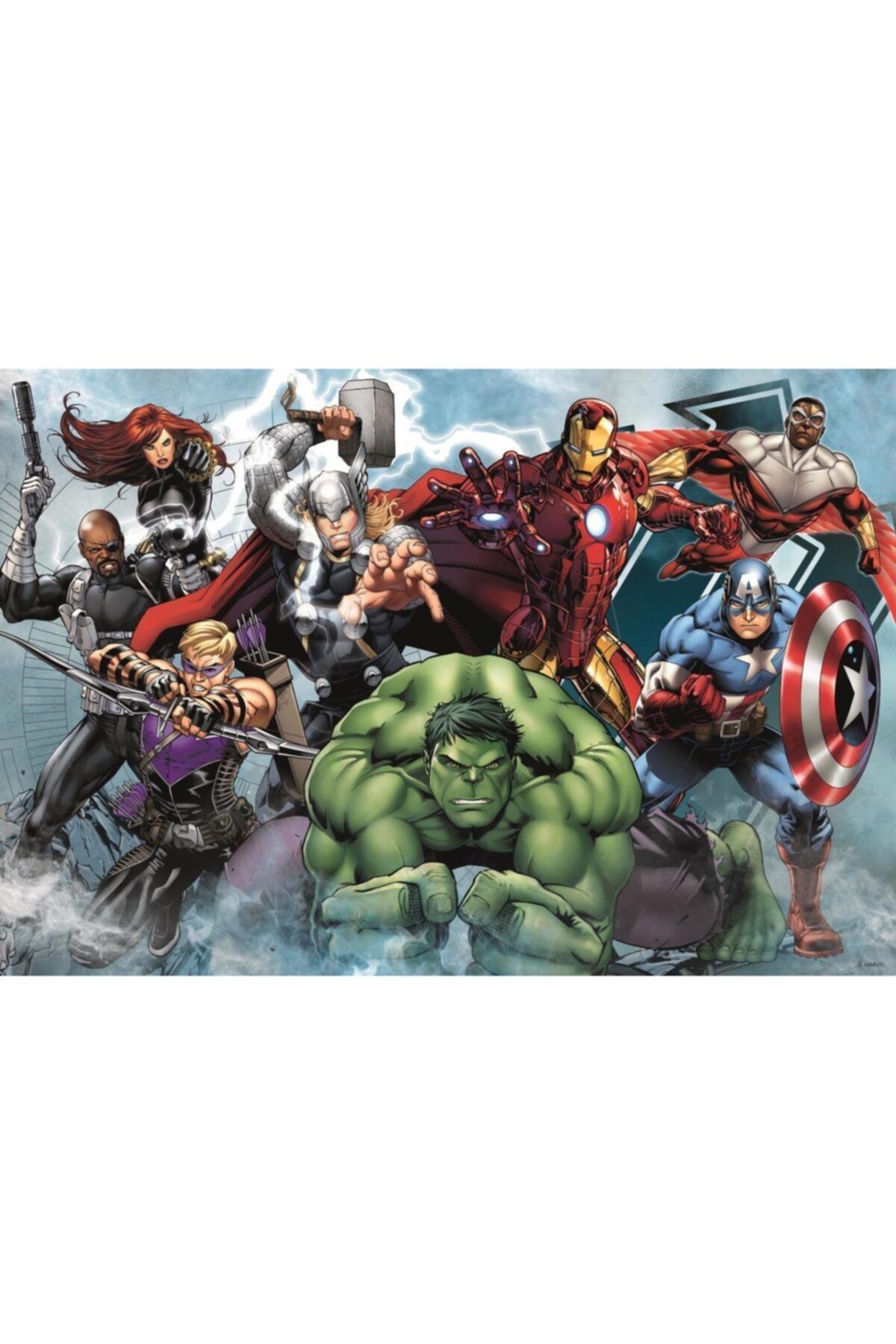Trefl Puzzle Avengers Let's Attack, Marvel 100 Parça Yapboz