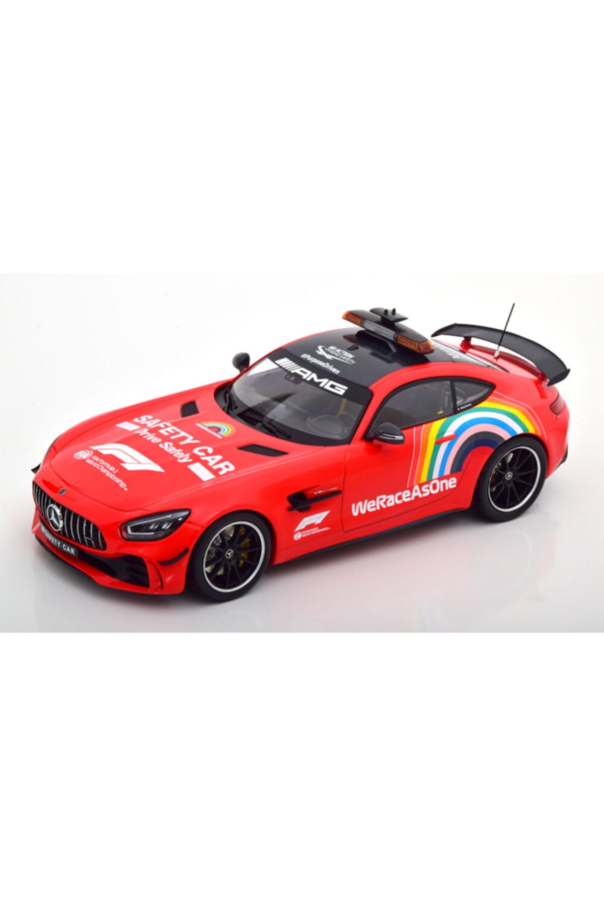 Minichamps 2020 Mercedes Benz Amg Gt-r Safety Car Tuscany Gp Formula1 Red 1.18