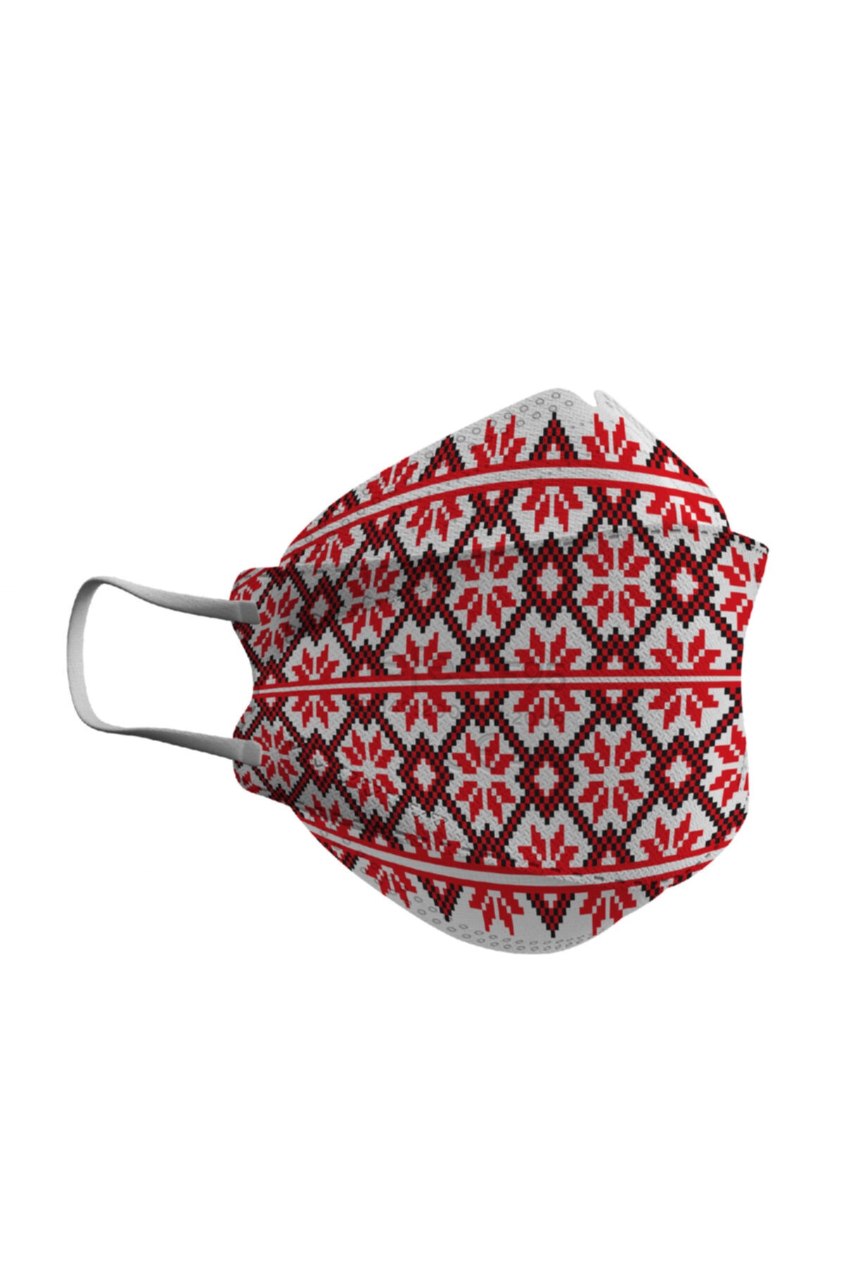 nefes maske F95 Premium Kristal Desen Baskılı Kore Tipi N95 Kf94 1 Kutu 10 Adet
