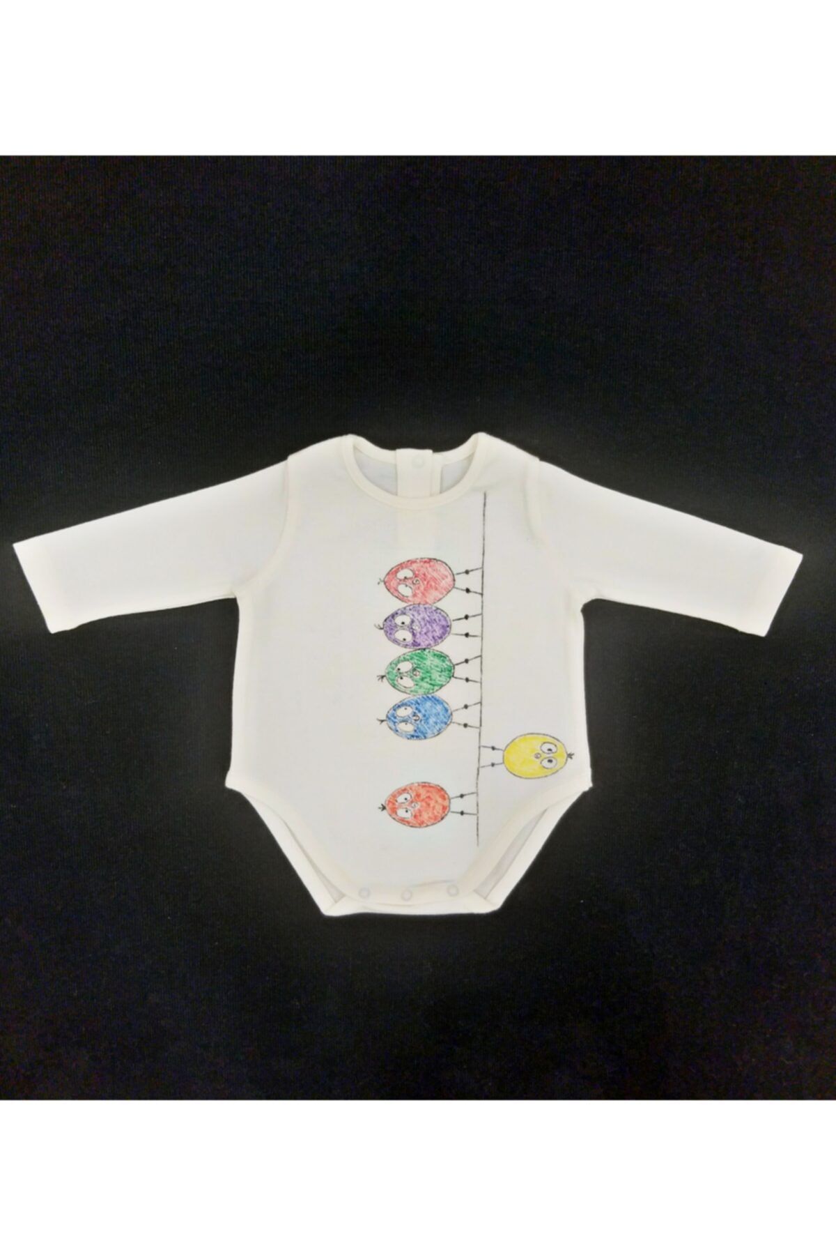 Suere Kids Bebek Ekru Çıtçıtlı Zıbın