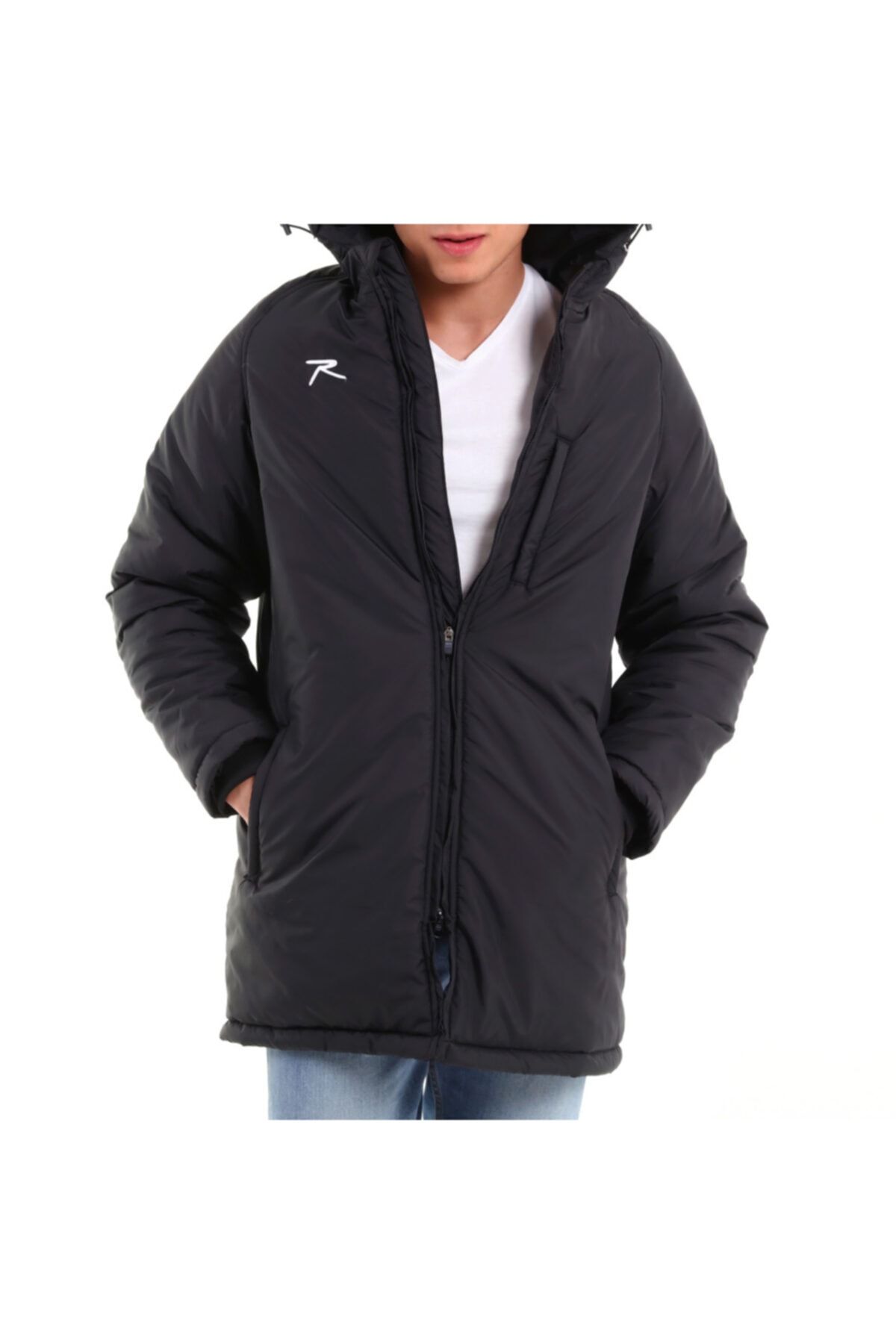 raru Erkek Anorak Deca Siyah