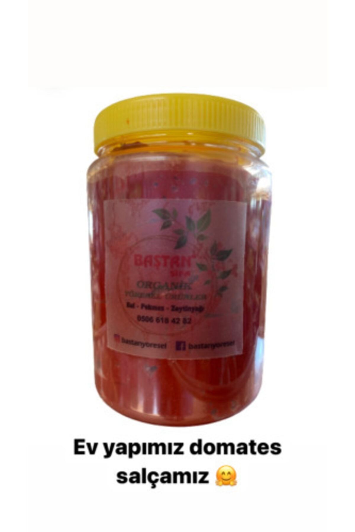 Baştan Yöresel Ürünler 1kg Ev Yapımı Domates Salçası