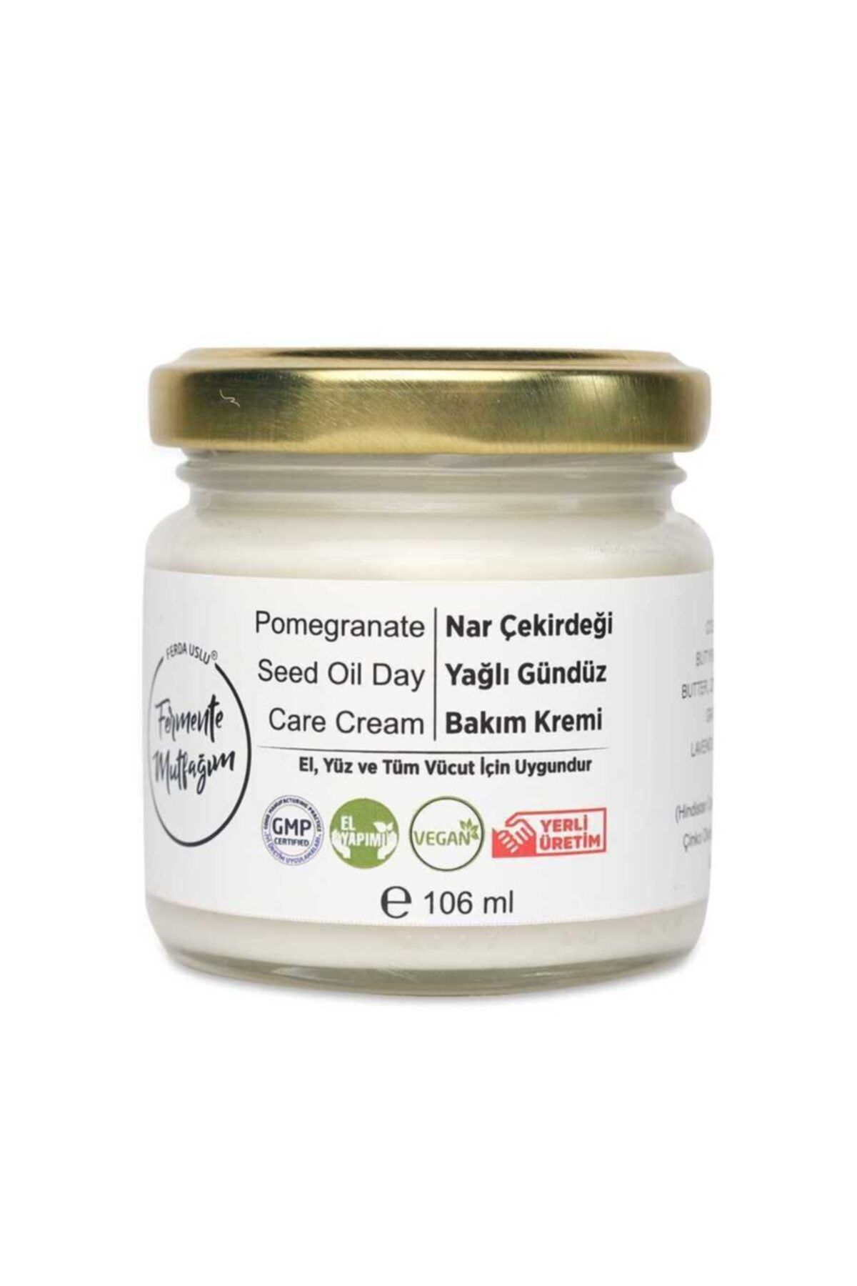 Fermente Mutfağım Nar Çekirdeği Yağlı Gündüz Bakım Kremi 106 ml
