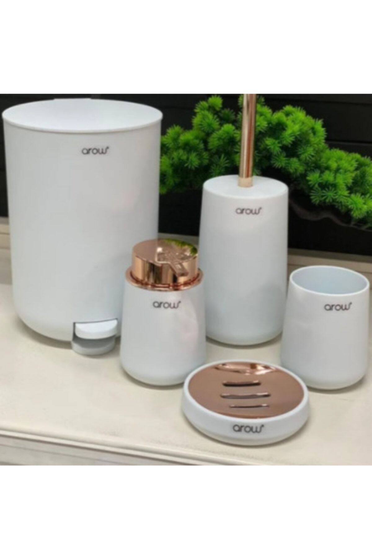 AROW Capri 5 Parça Akrilik Banto Takımı Seti
