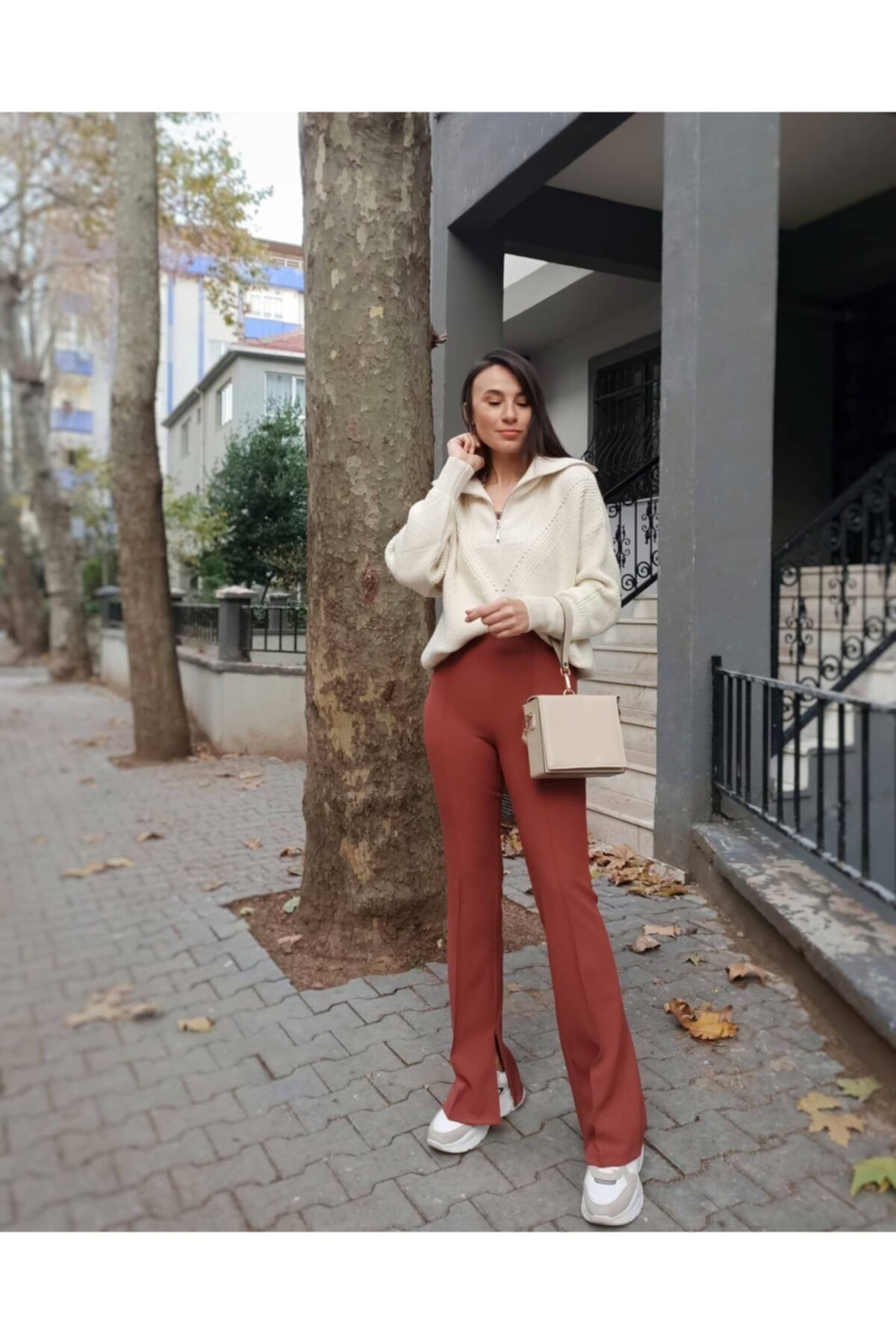 La Perla Boutique Paça Fermuarlı Pantolon