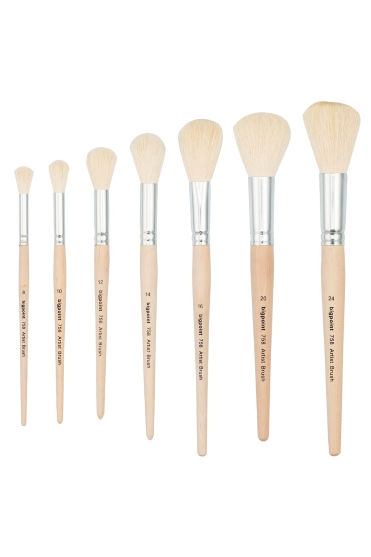 Bigpoint 758 Serisi Mop Ponpon Fırça No 20 12'li Kutu