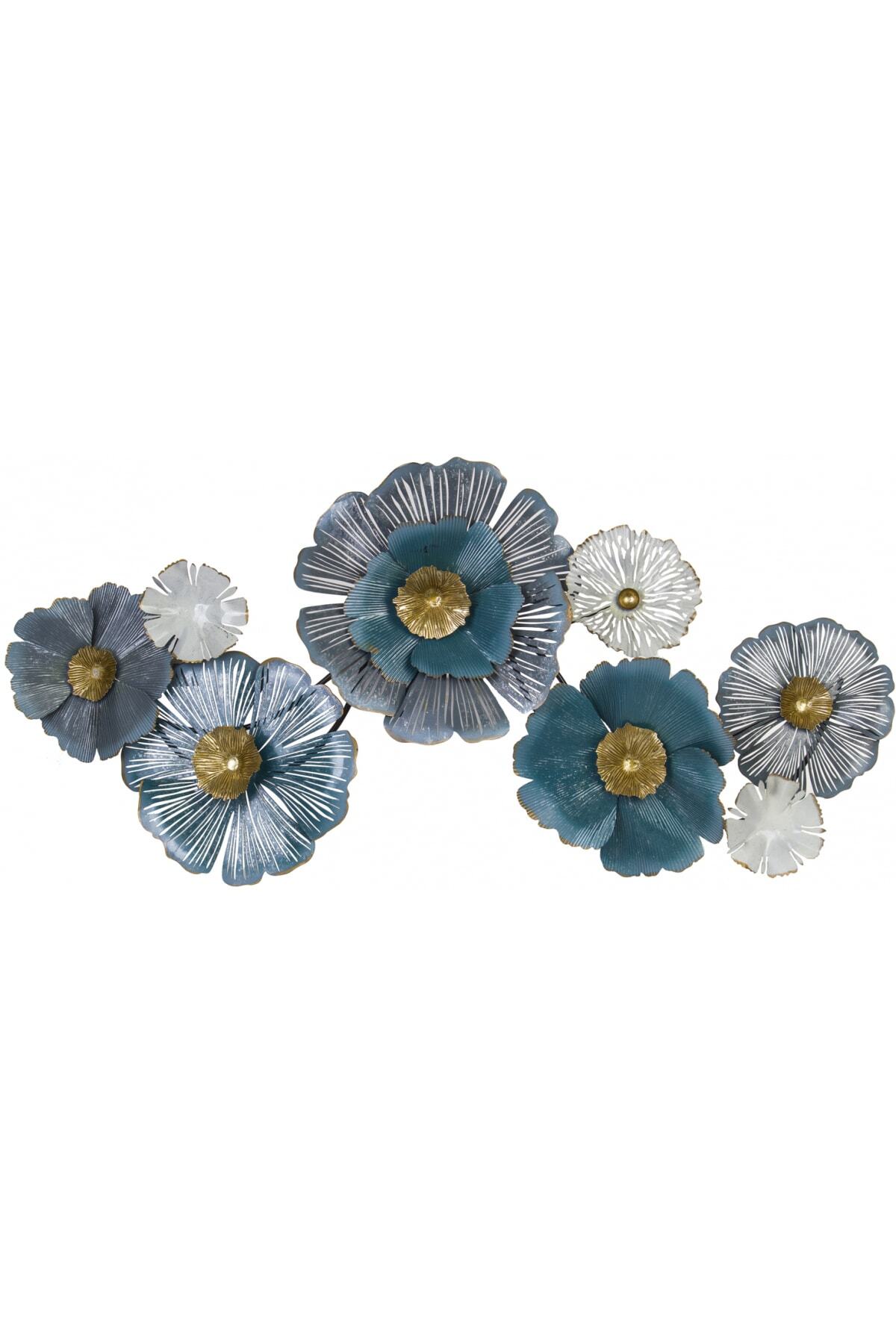 Euro Flora Metal Çiçek Duvar Panosu 123,5x62 Cm