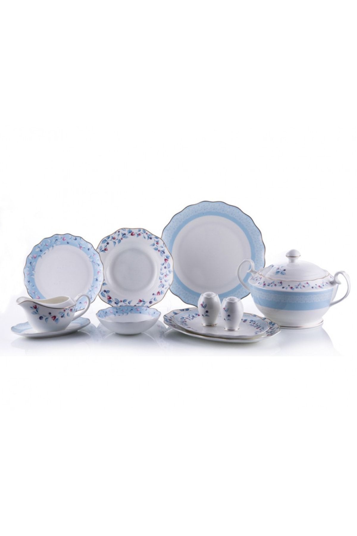 Porio Larissa 74 Parça Bonechina 24 Servisli Y.tk.