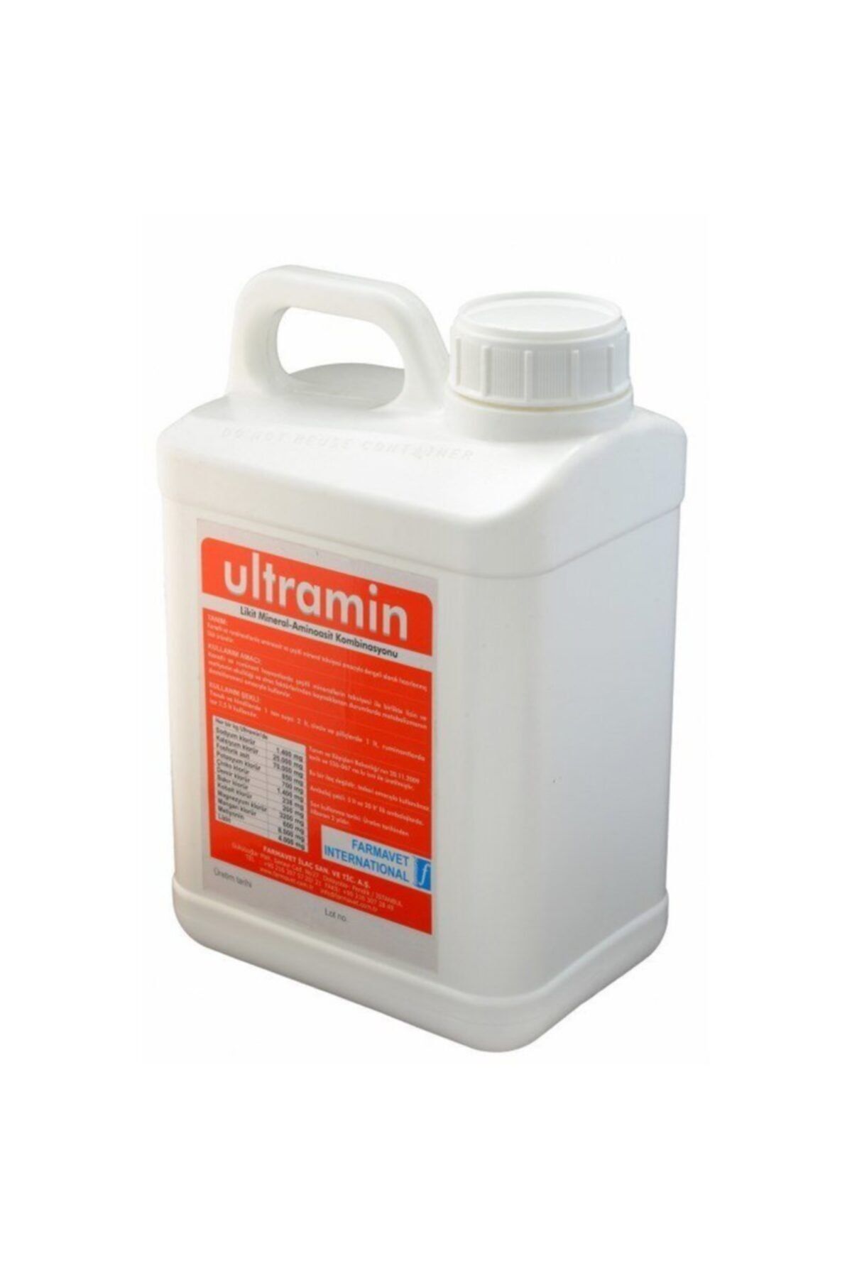 Farmavet Ultramin Kanatlı Mineral + Aminoasit 5 Litre