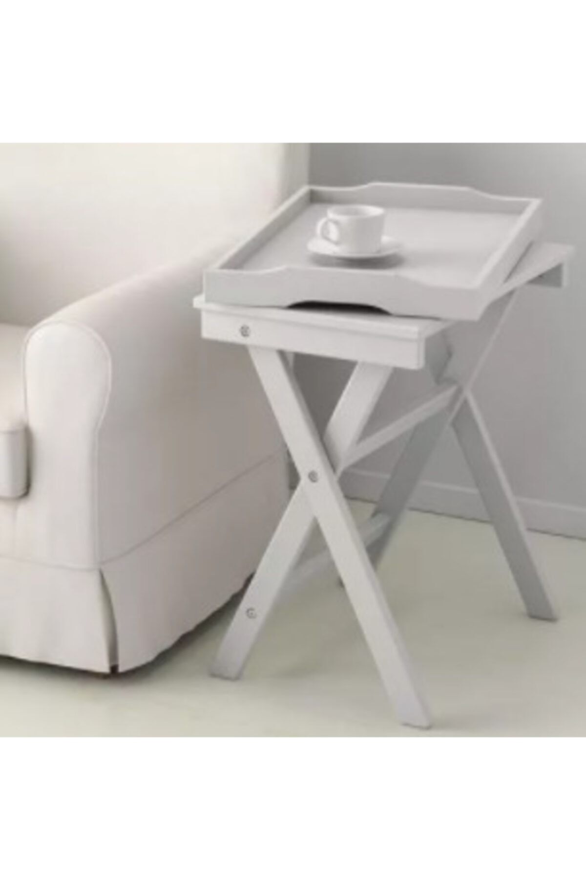 IKEA Maryd Tepsili Sehpa Gri