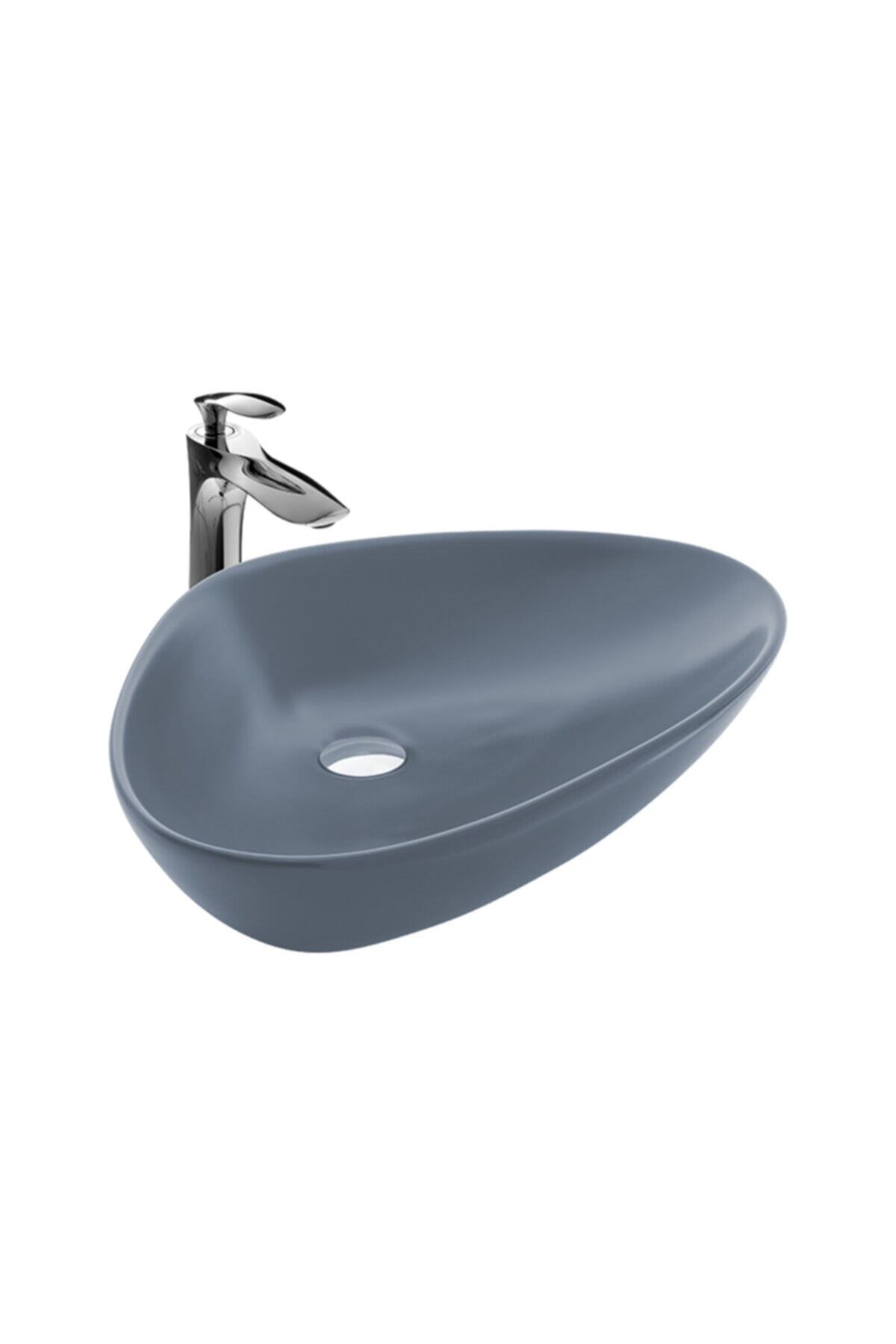 Paluci Doğa Dark Gray Çanak Lavabo