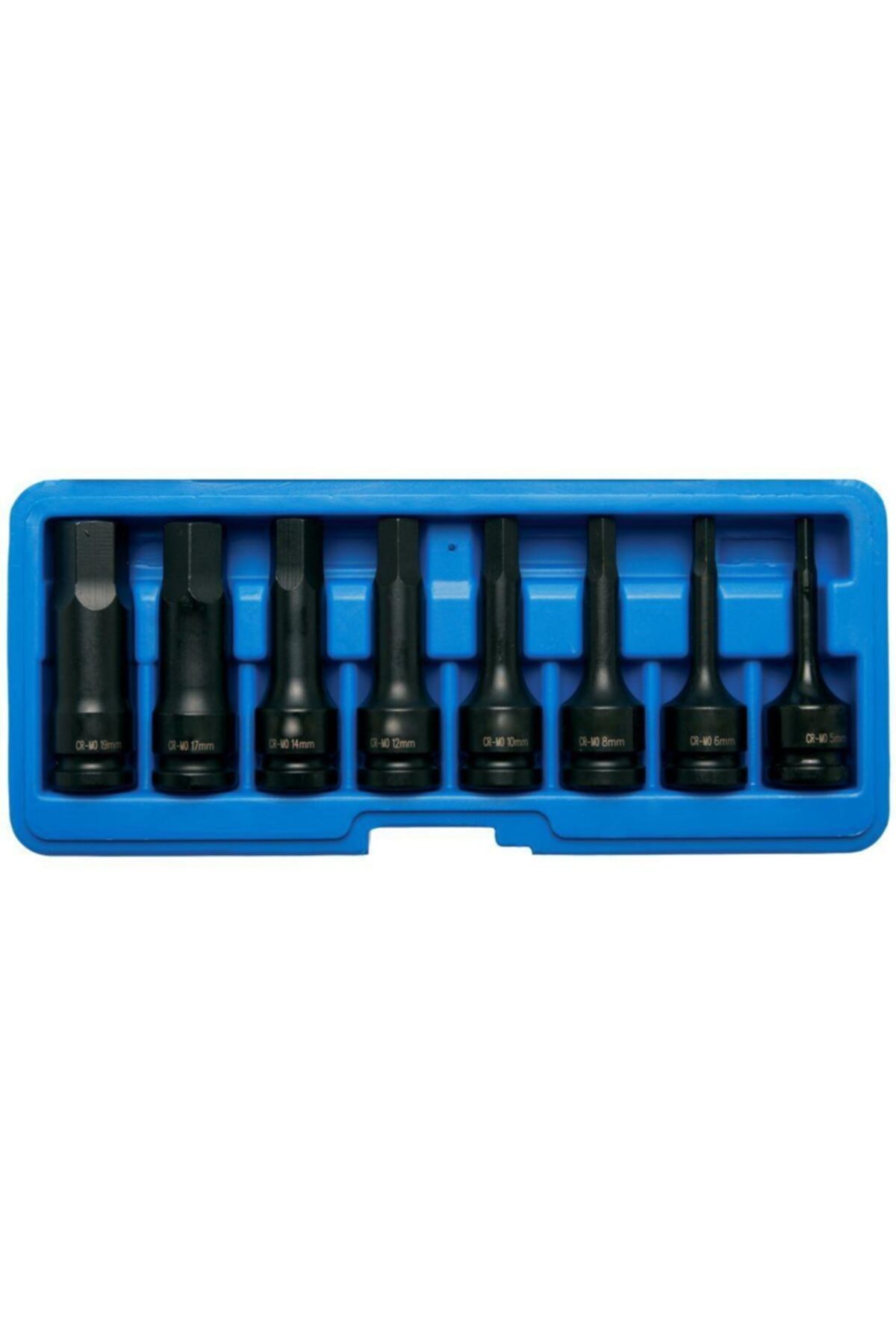 BGS Lokma Set Havalı Allen Lokma Set Uzun 1/2 8 Parça (M5-M19)