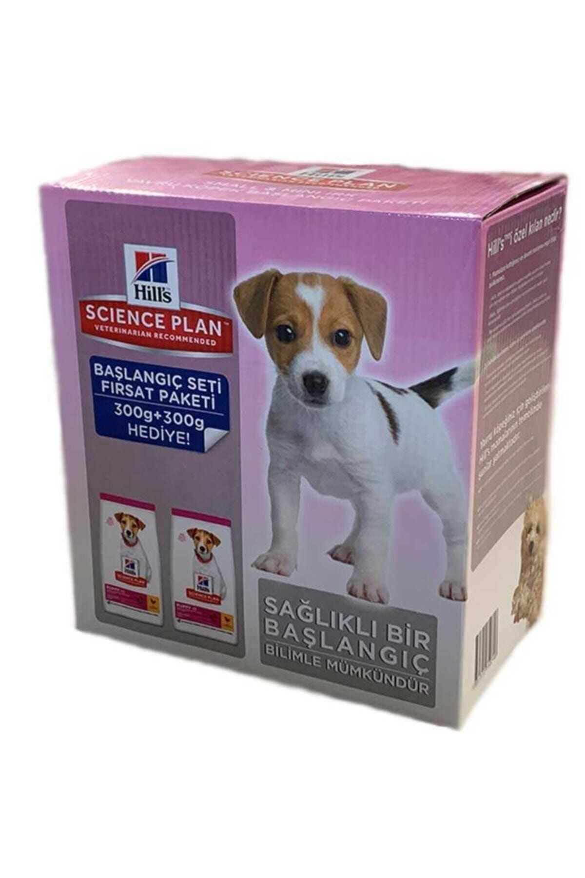 Hill's Yavru Köpek Başlangıç Seti 300+300gr + 12 Gr Kemik + Top + Ölçü Kabı