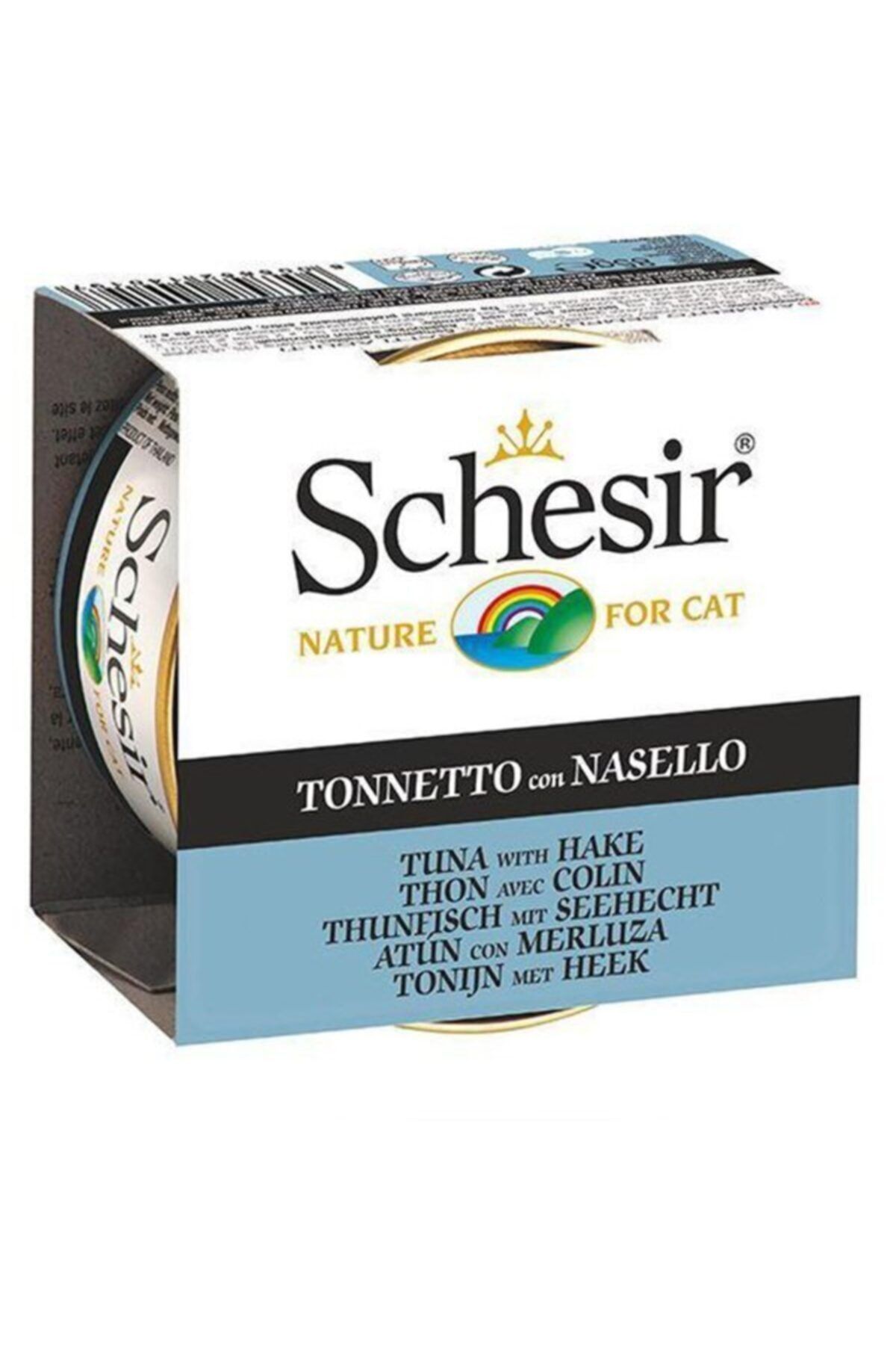 Schesir Jelly Tuna ve Barlam Balıklı Kedi Konservesi 85 gr