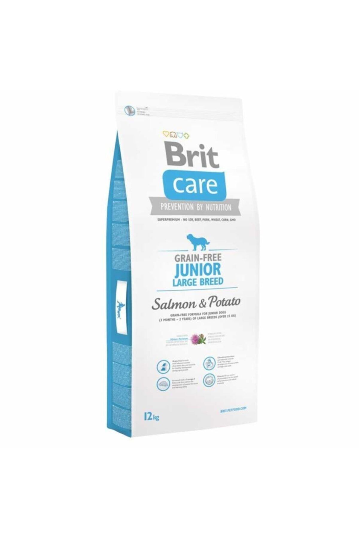 Brit Care Junior Large Tahılsız Somonlu Büyük Irk Yavru Köpek Maması 12 Kg