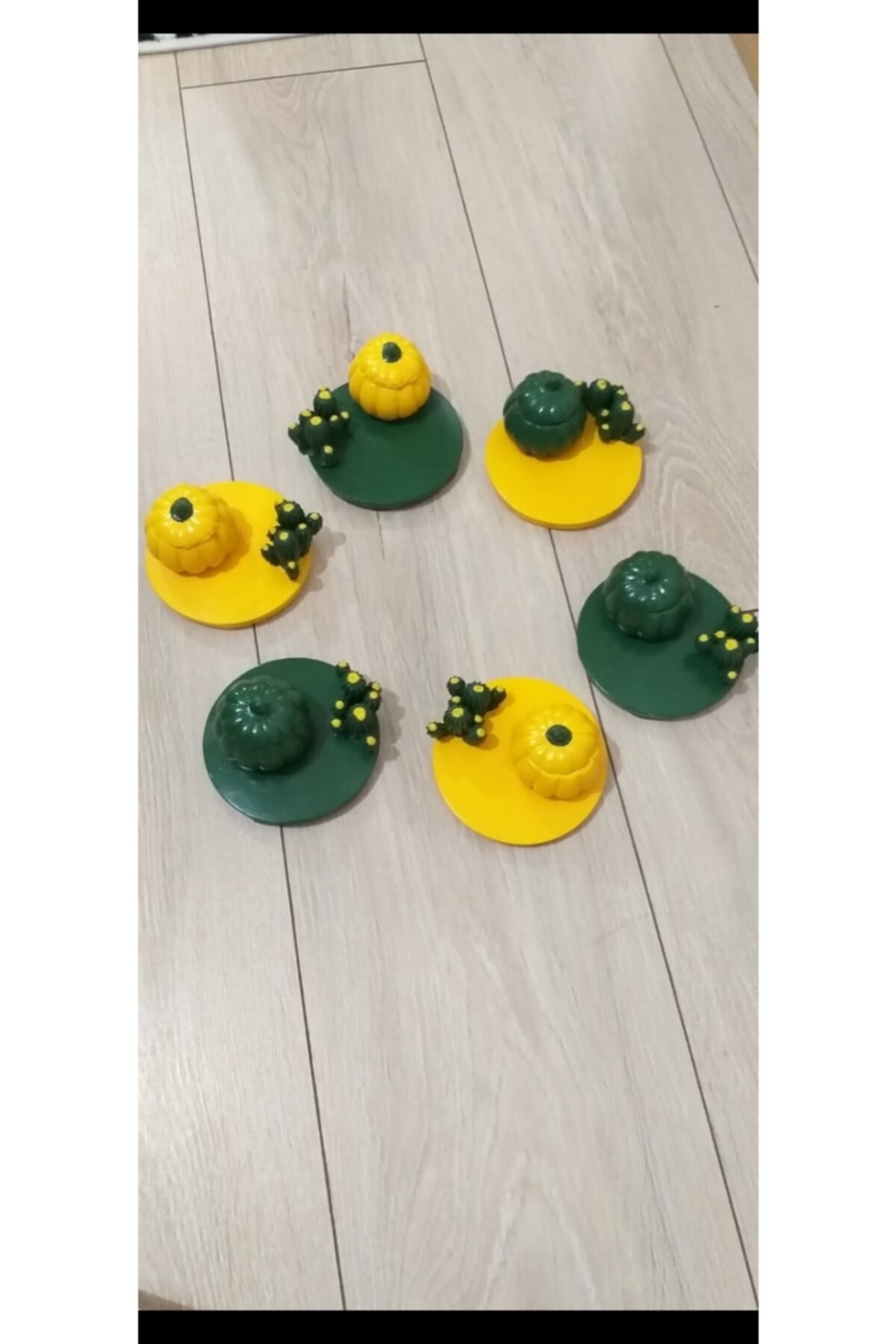 Home & Home El Emeği Çay Kahve Fincan Altlığı 6 Adet