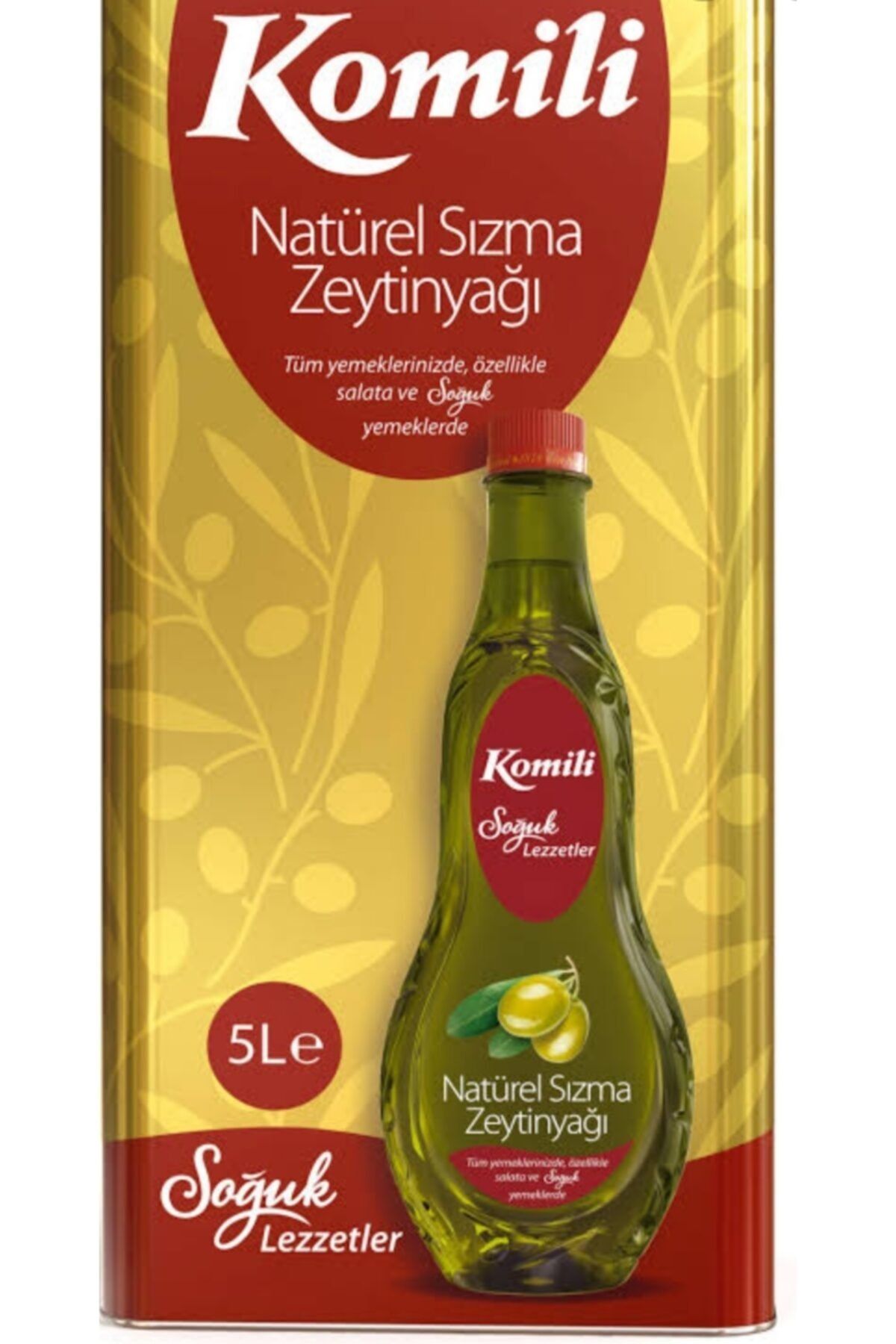 Komili Yağ Komili Naturel Sızma Zeytinyağı 5 Litre