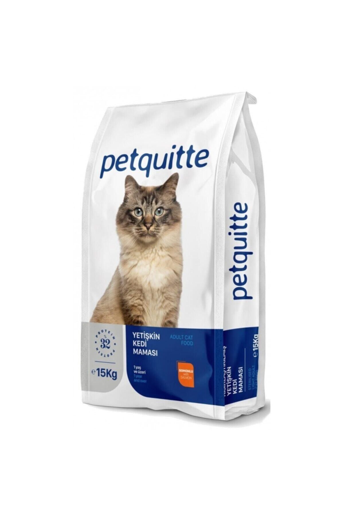 Petquitte Somonlu Yetişkin Kedi Maması 15kg
