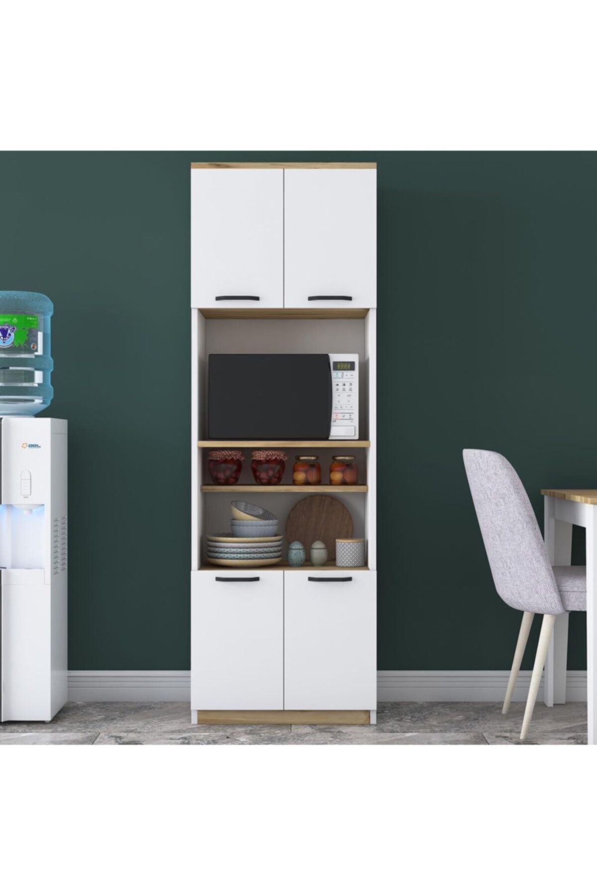 Yavuzlar mobilya 6 Raflı Banyo Mutfak Kiler Dolabı